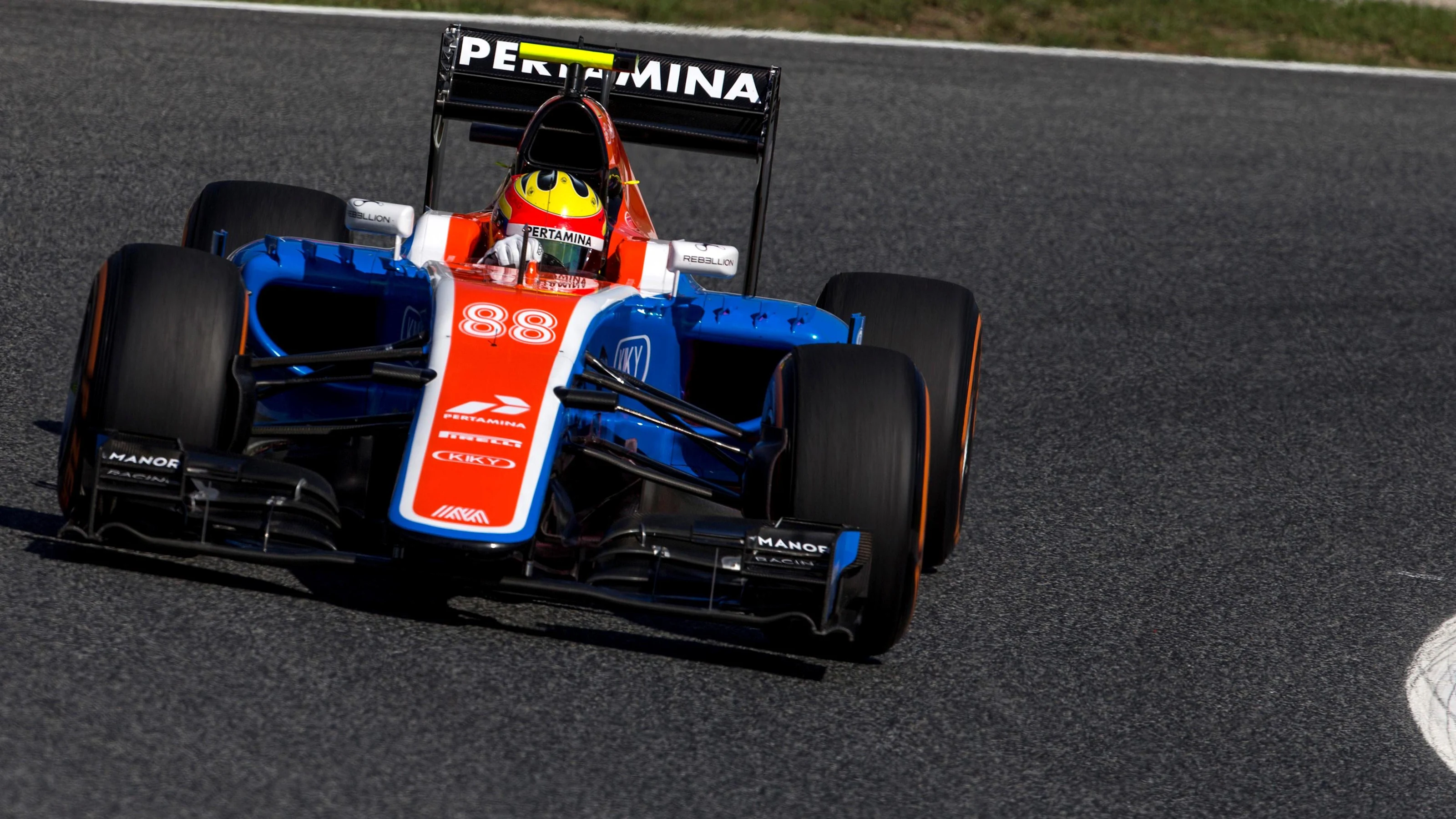 Rio Haryanto (IDN) Manor Racing MRT05 at Formula One World Championship, Rd5, Spanish Grand Prix,