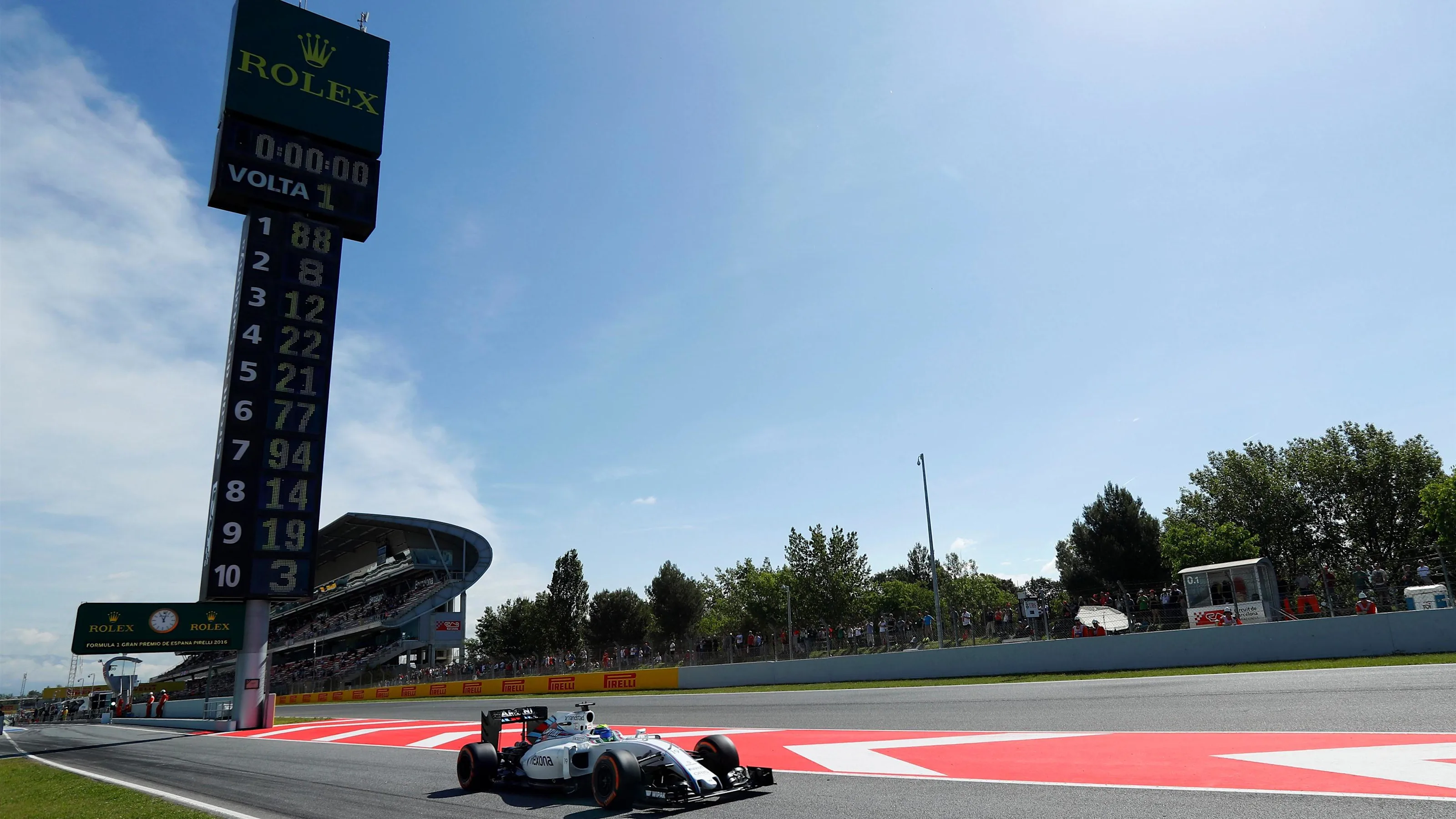 Felipe Massa (BRA) Williams FW38 at Formula One World Championship, Rd5, Spanish Grand Prix,