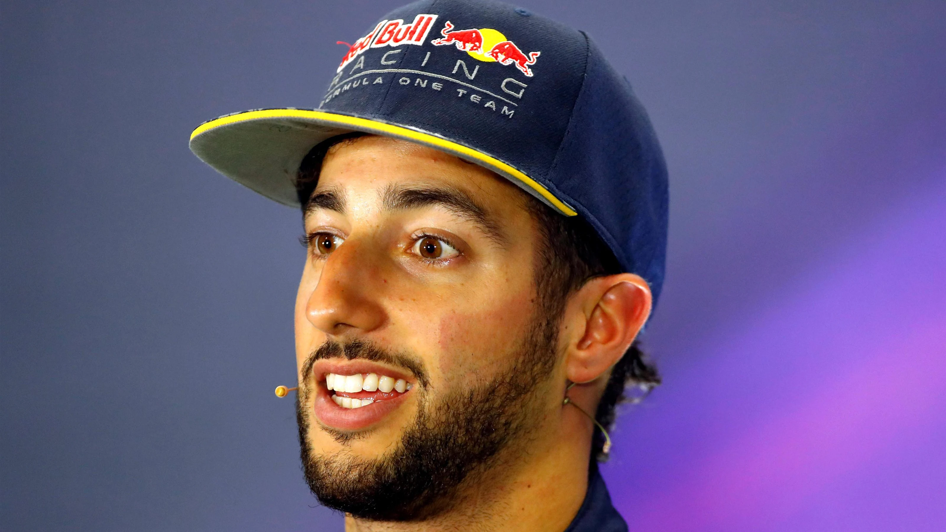 Daniel Ricciardo (AUS) Red Bull Racing in the Press Conference at Formula One World Championship,