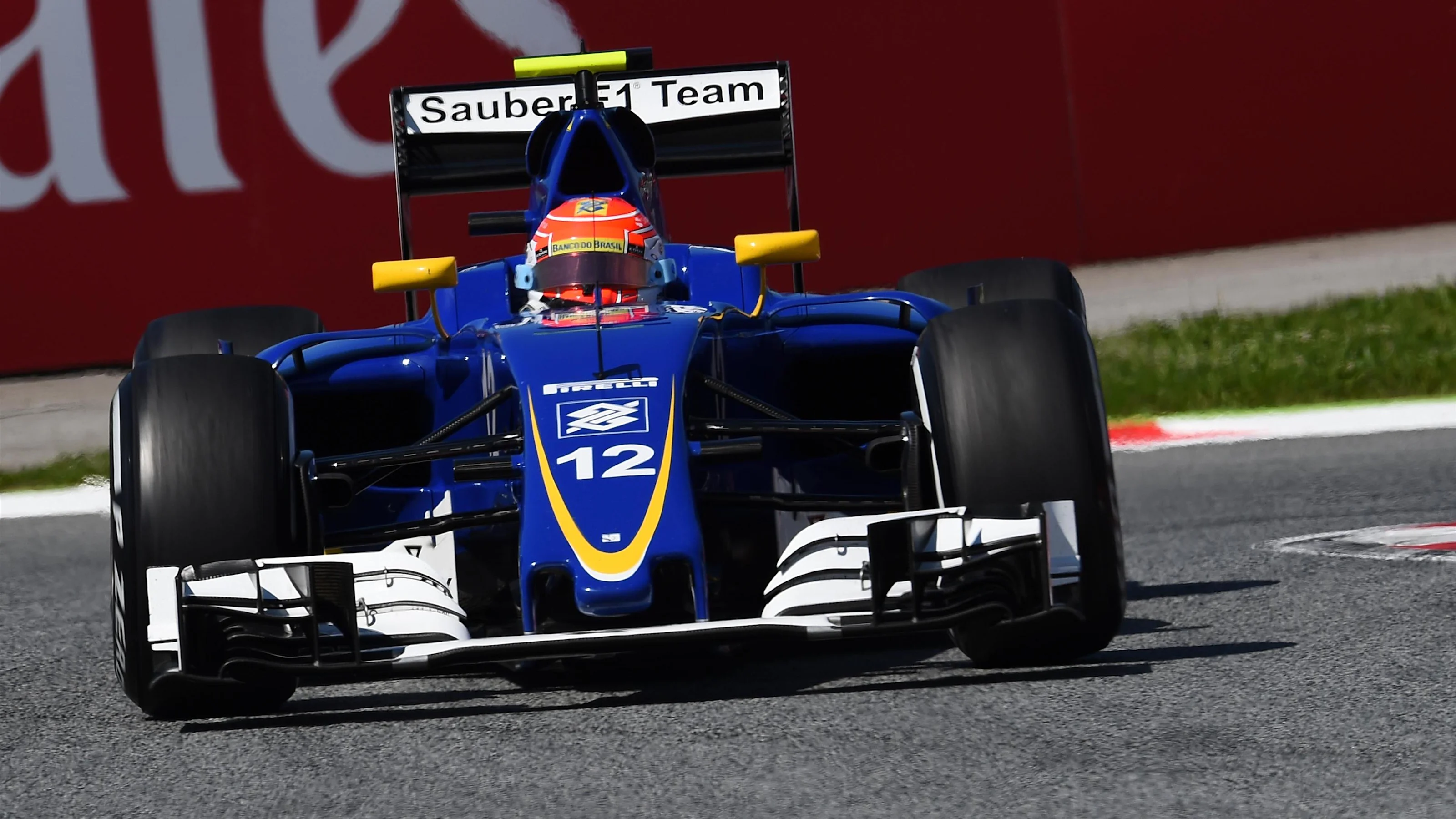 Felipe Nasr (BRA) Sauber C35 at Formula One World Championship, Rd5, Spanish Grand Prix,