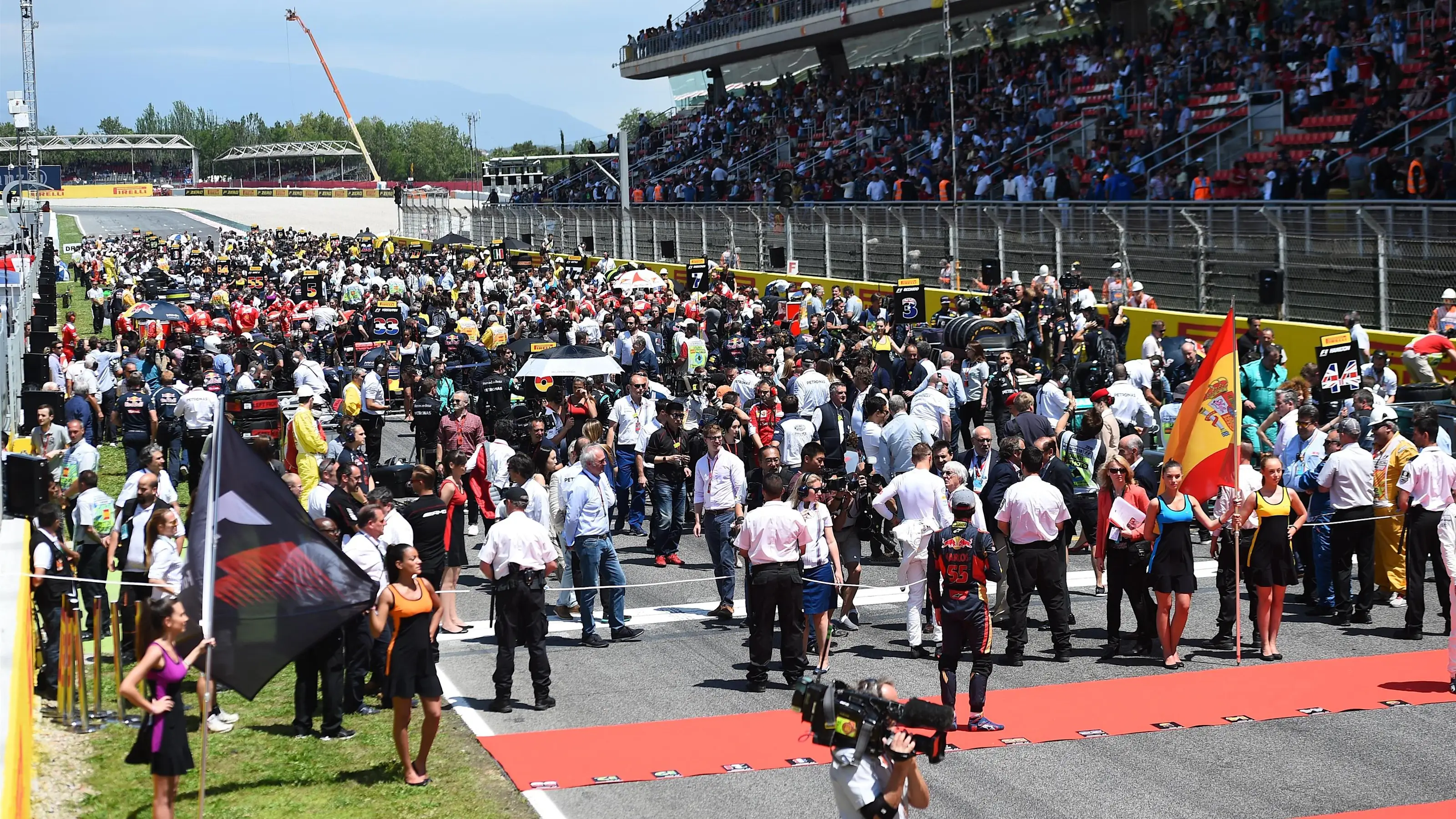 Grid at Formula One World Championship, Rd5, Spanish Grand Prix, Race, Barcelona, Spain, Sunday 15