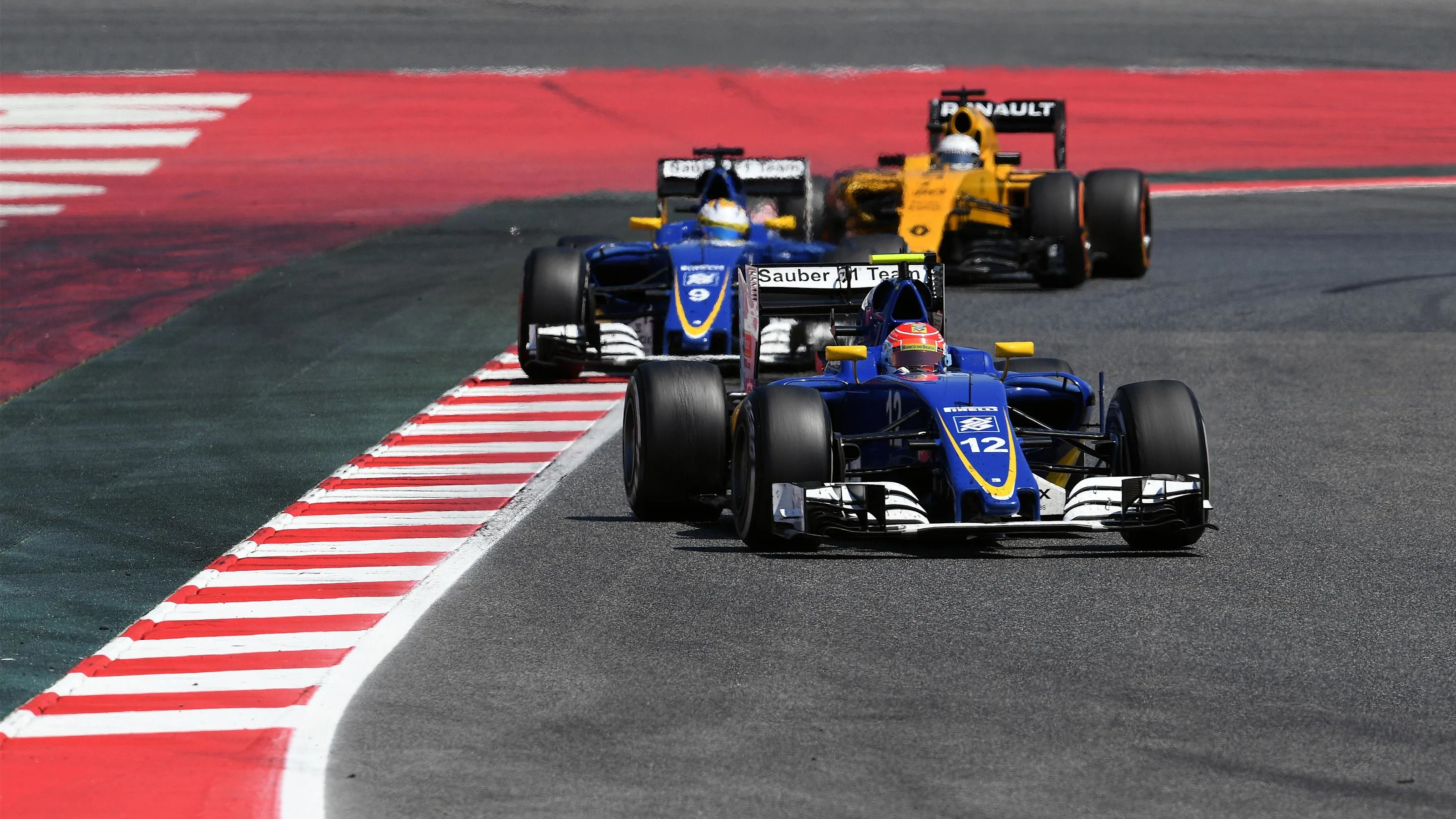 Felipe Nasr (BRA) Sauber C35 at Formula One World Championship, Rd5, Spanish Grand Prix, Race,