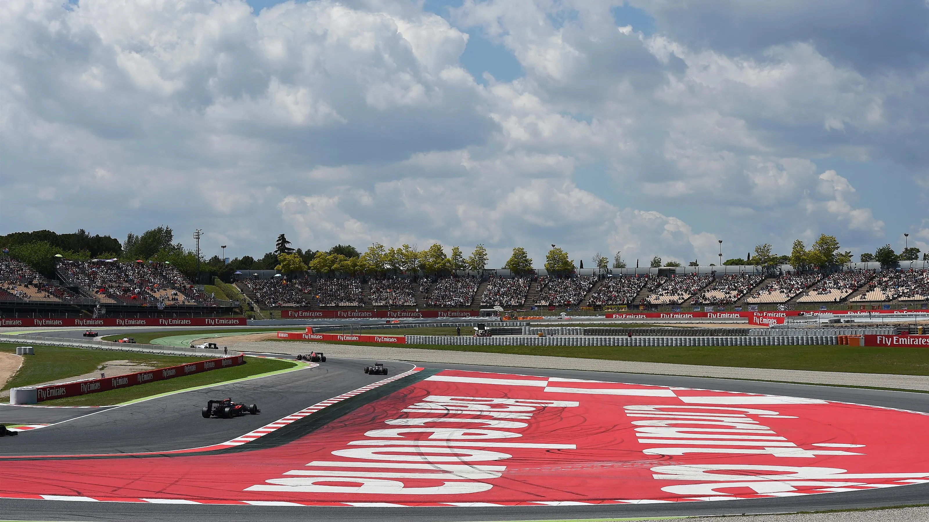 Race action at Formula One World Championship, Rd5, Spanish Grand Prix, Race, Barcelona, Spain,