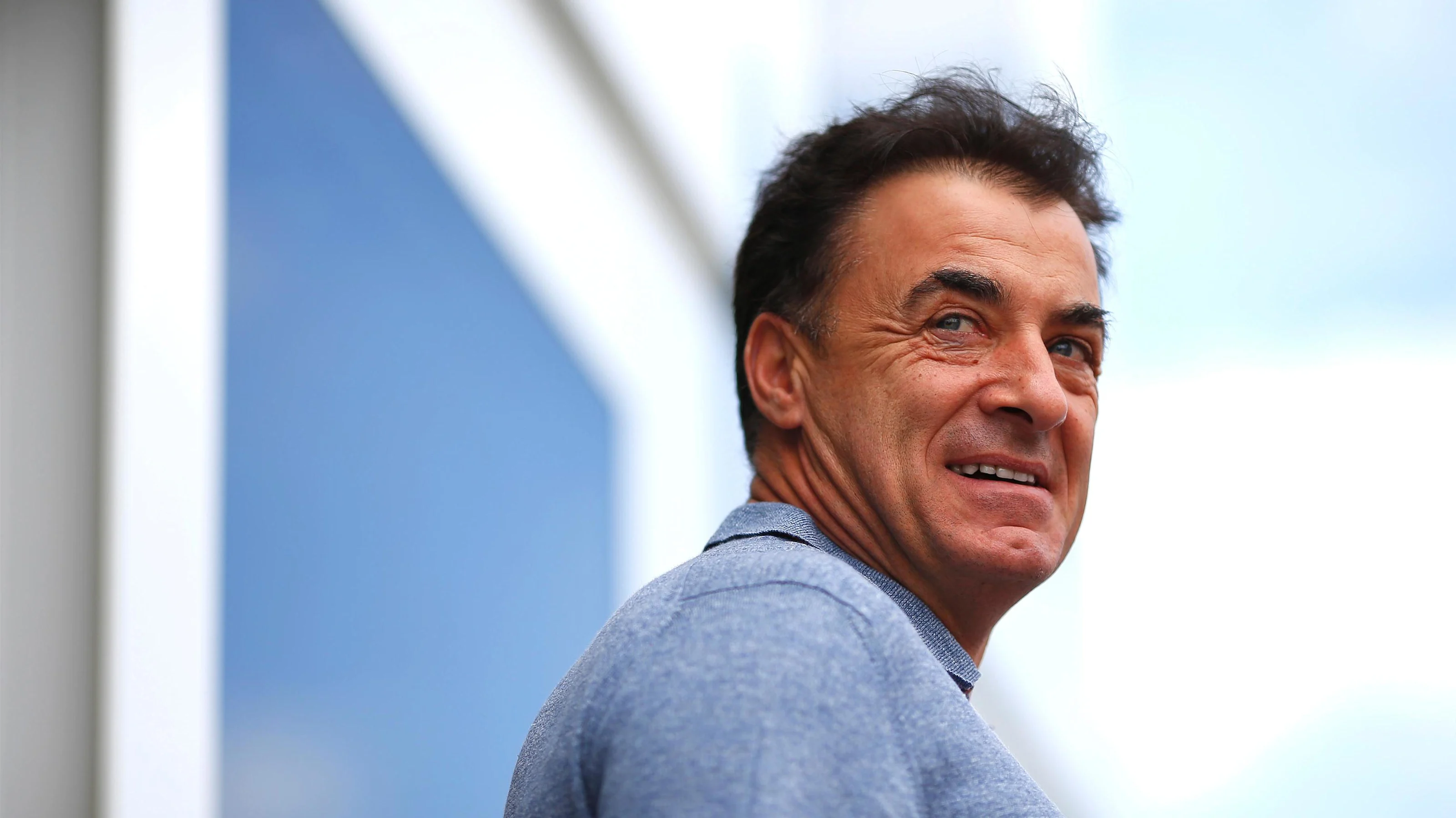 Jean Alesi (FRA) at Formula One World Championship, Rd5, Spanish Grand Prix, Preparations,
