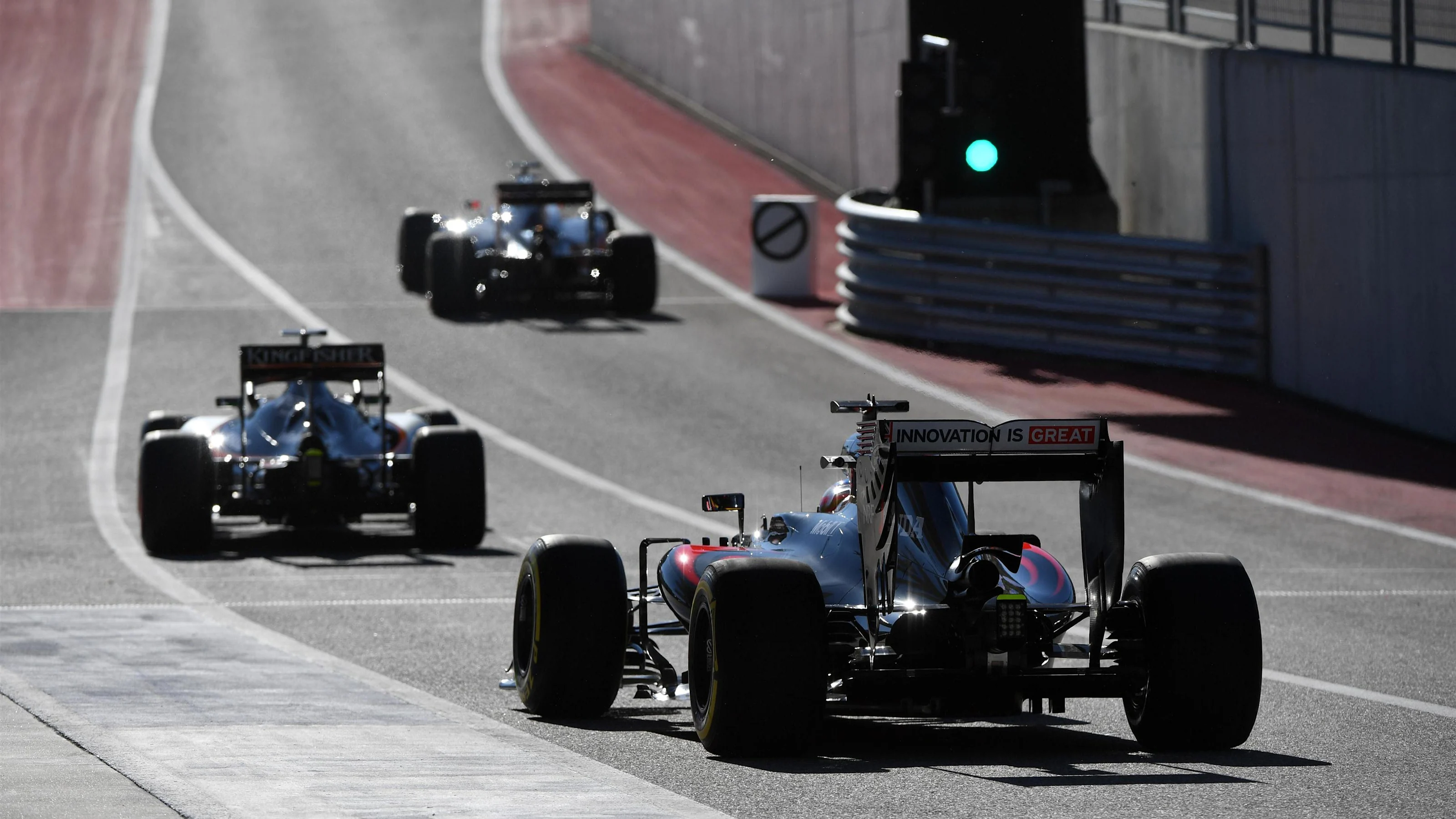 Fernando Alonso (ESP) McLaren MP4-31 at Formula One World Championship, Rd18, United States Grand