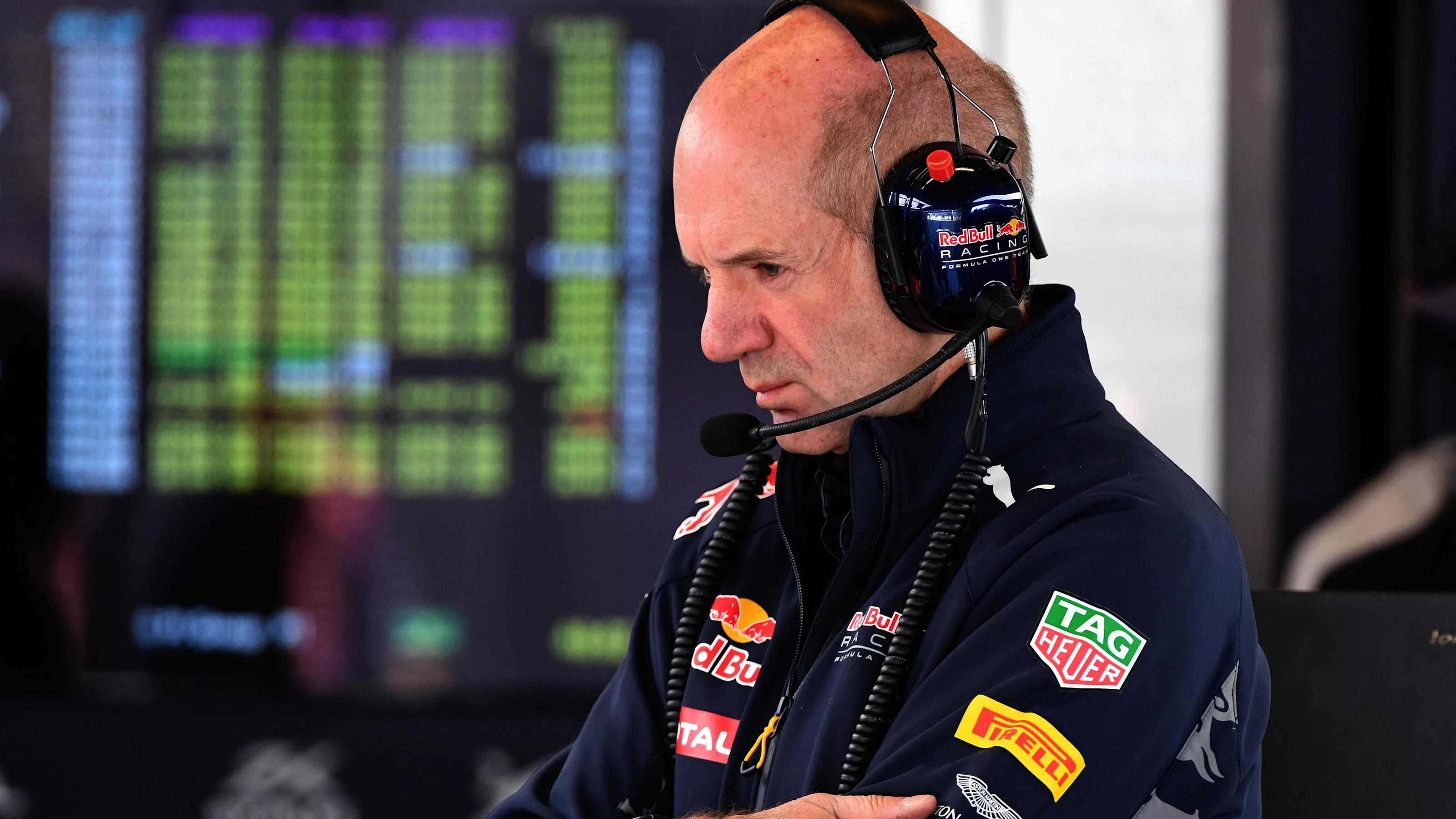Adrian Newey (GBR) Red Bull Racing at Formula One World Championship, Rd18, United States Grand