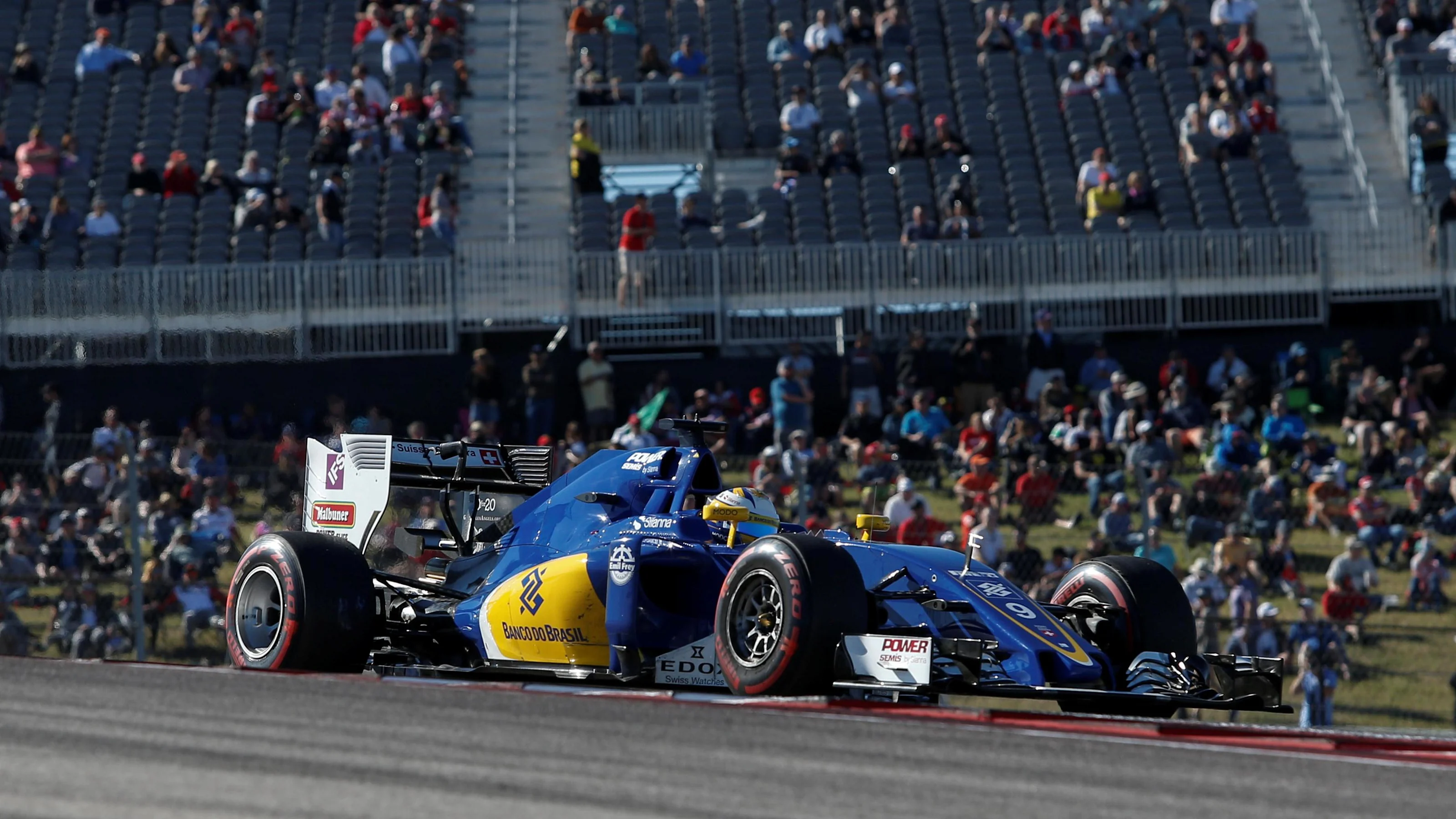 Marcus Ericsson (SWE) Sauber C35 at Formula One World Championship, Rd18, United States Grand Prix,
