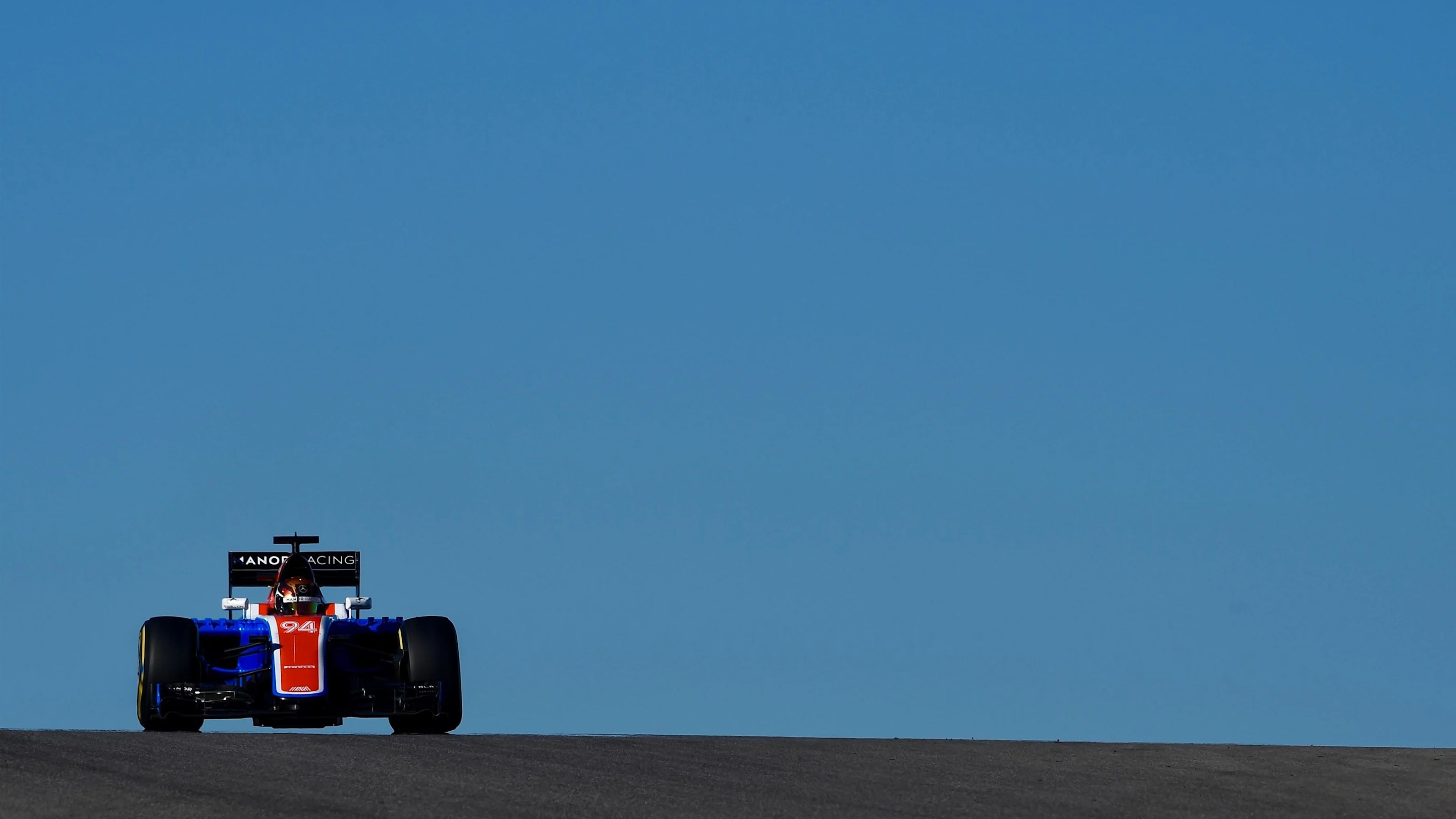 Pascal Wehrlein (GER) Manor Racing MRT05 at Formula One World Championship, Rd18, United States