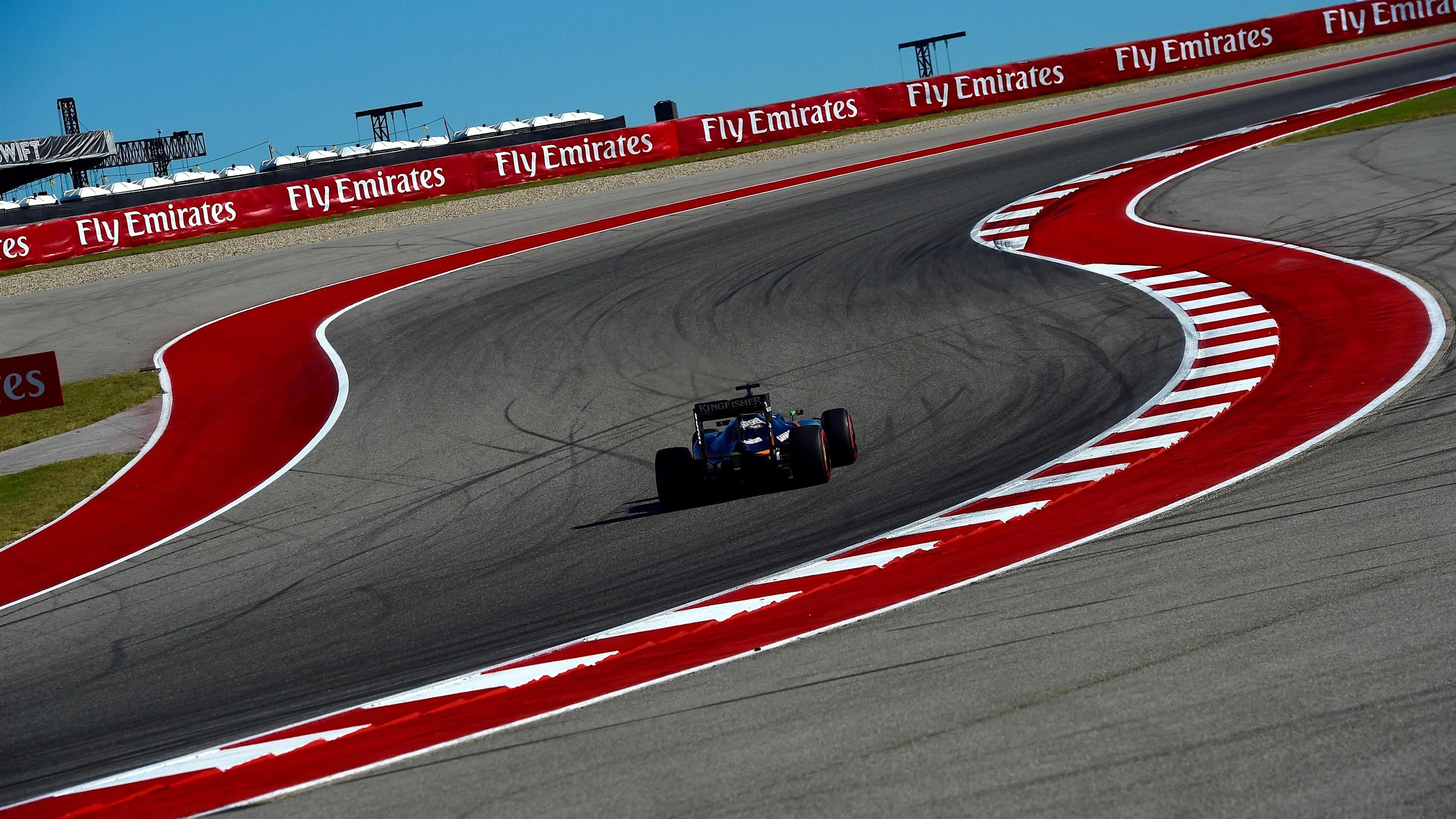 Nico Hulkenberg (GER) Force India VJM09 at Formula One World Championship, Rd18, United States