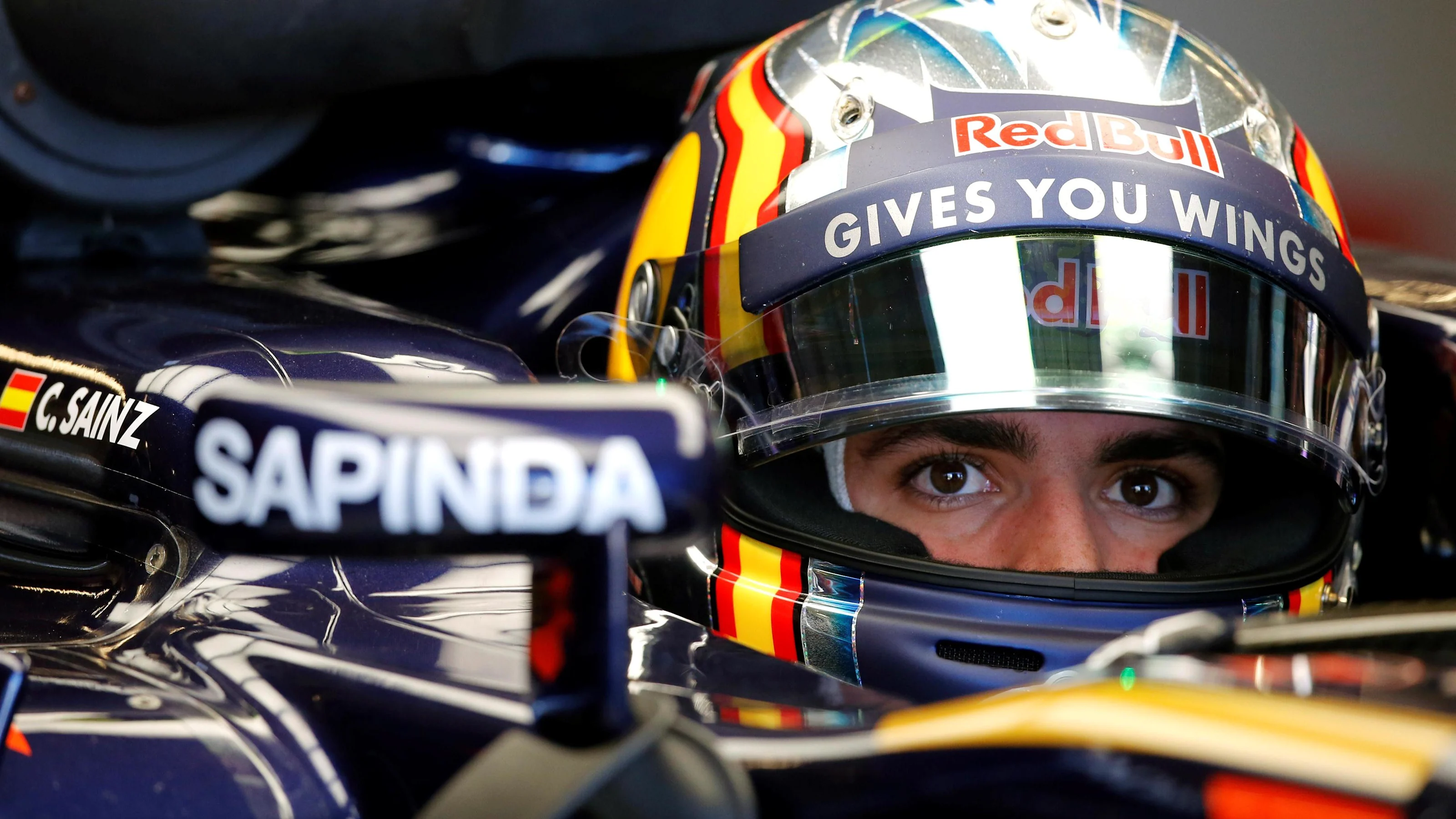 Carlos Sainz jr (ESP) Scuderia Toro Rosso at Formula One World Championship, Rd18, United States