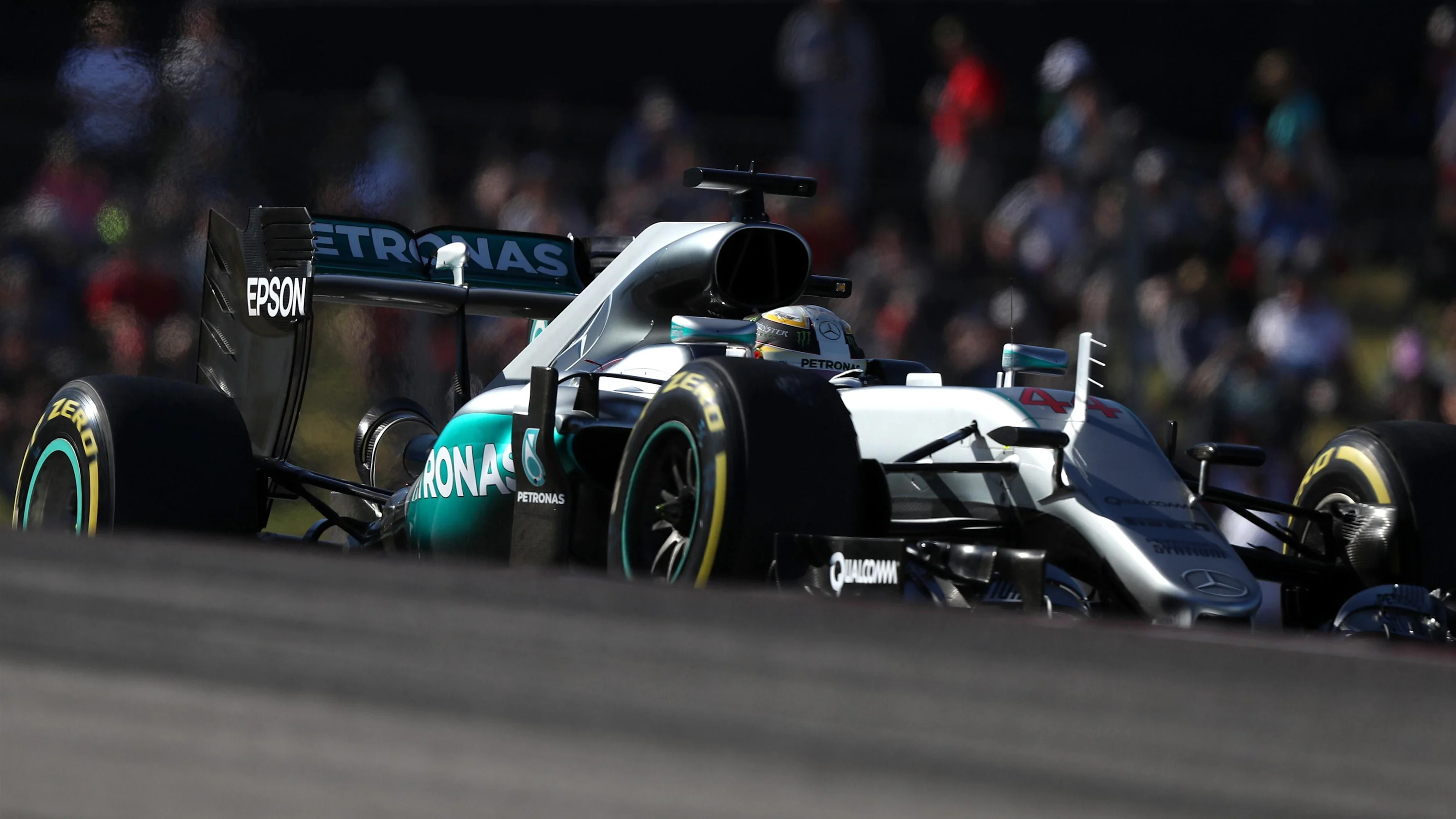 Lewis Hamilton (GBR) Mercedes-Benz F1 W07 Hybrid at Formula One World Championship, Rd18, United