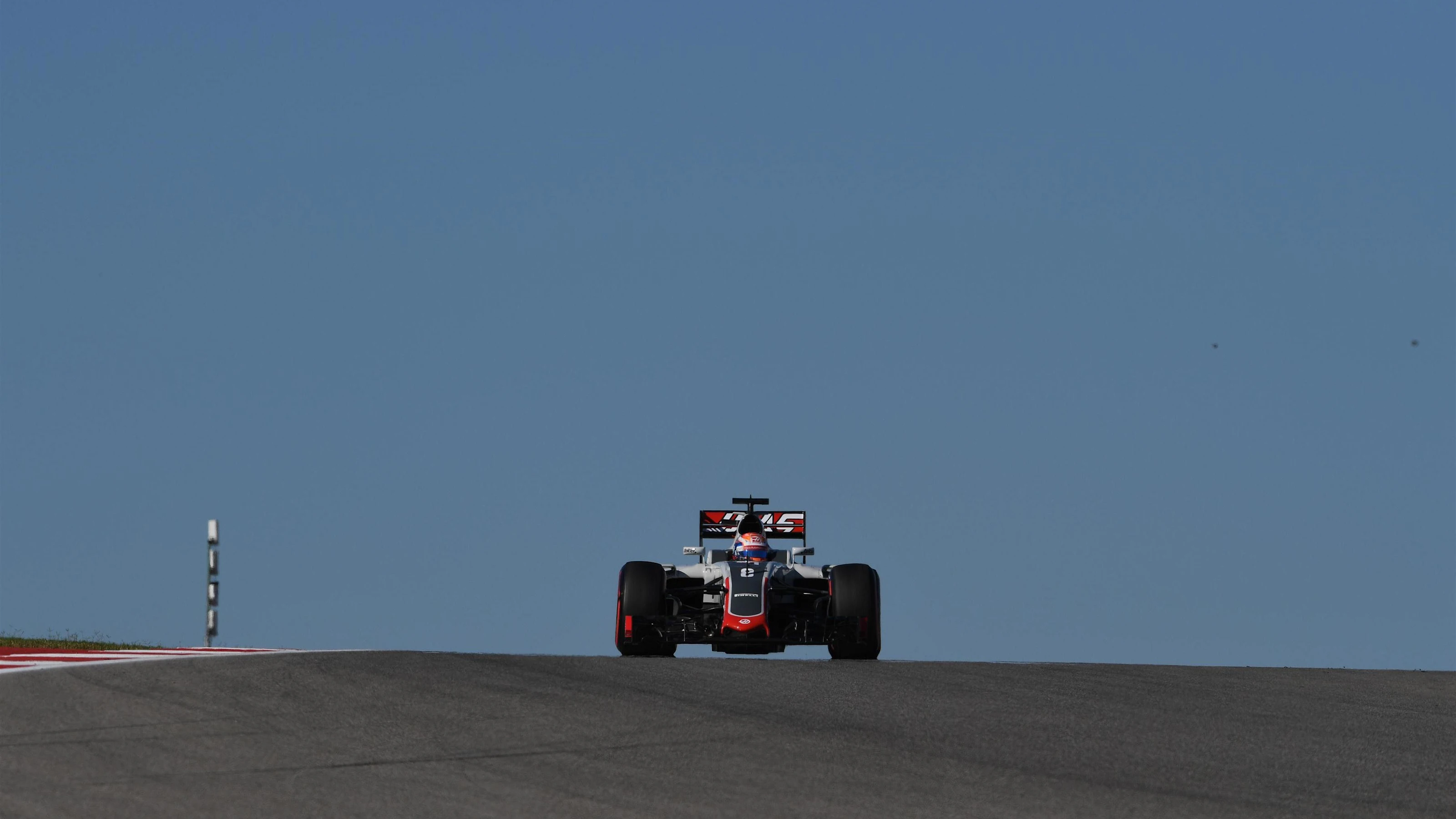 Romain Grosjean (FRA) Haas VF-16 at Formula One World Championship, Rd18, United States Grand Prix,