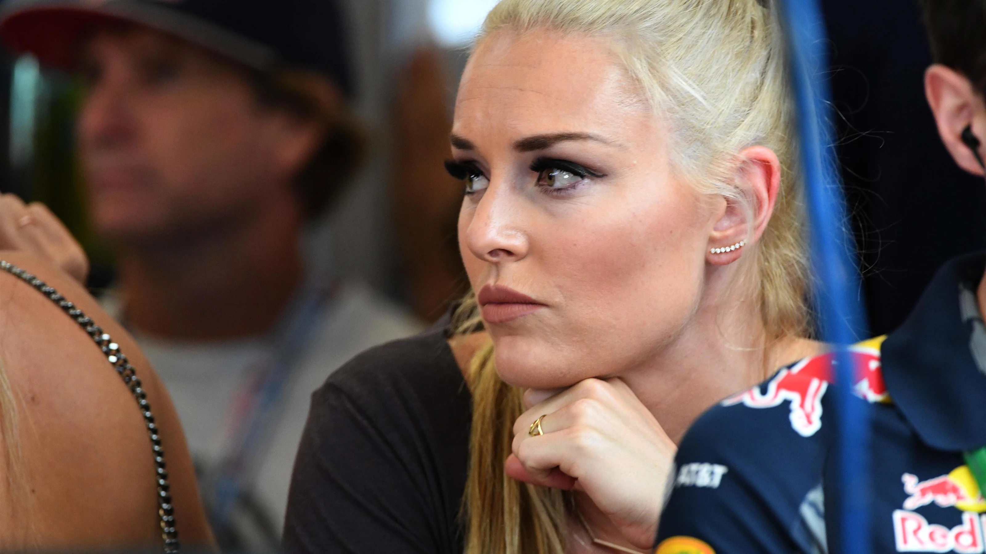 Lindsey Vonn (USA) Alpine Ski Racer at Formula One World Championship, Rd18, United States Grand