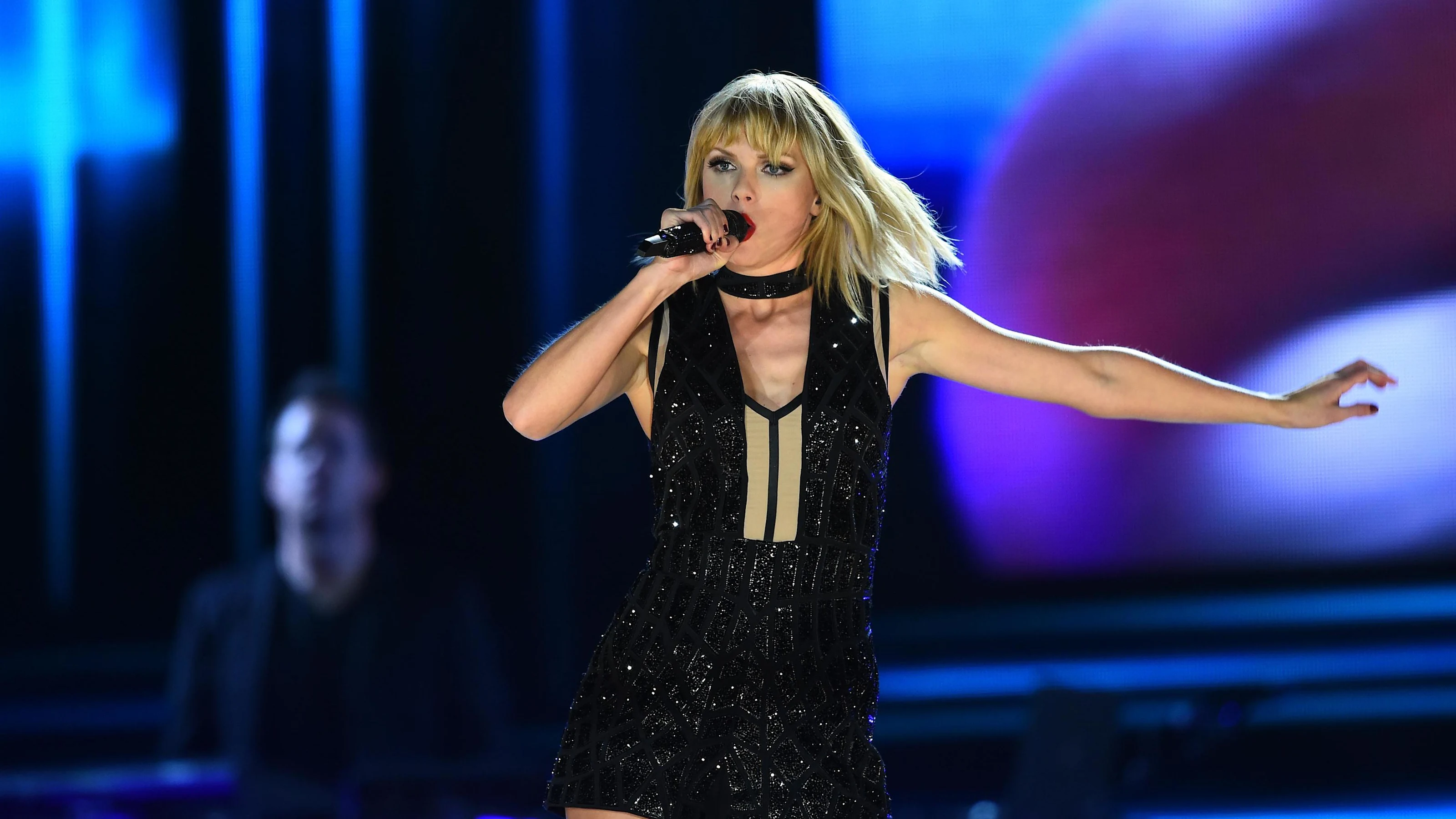 Taylor Swift (USA) in concert at Formula One World Championship, Rd18, United States Grand Prix,