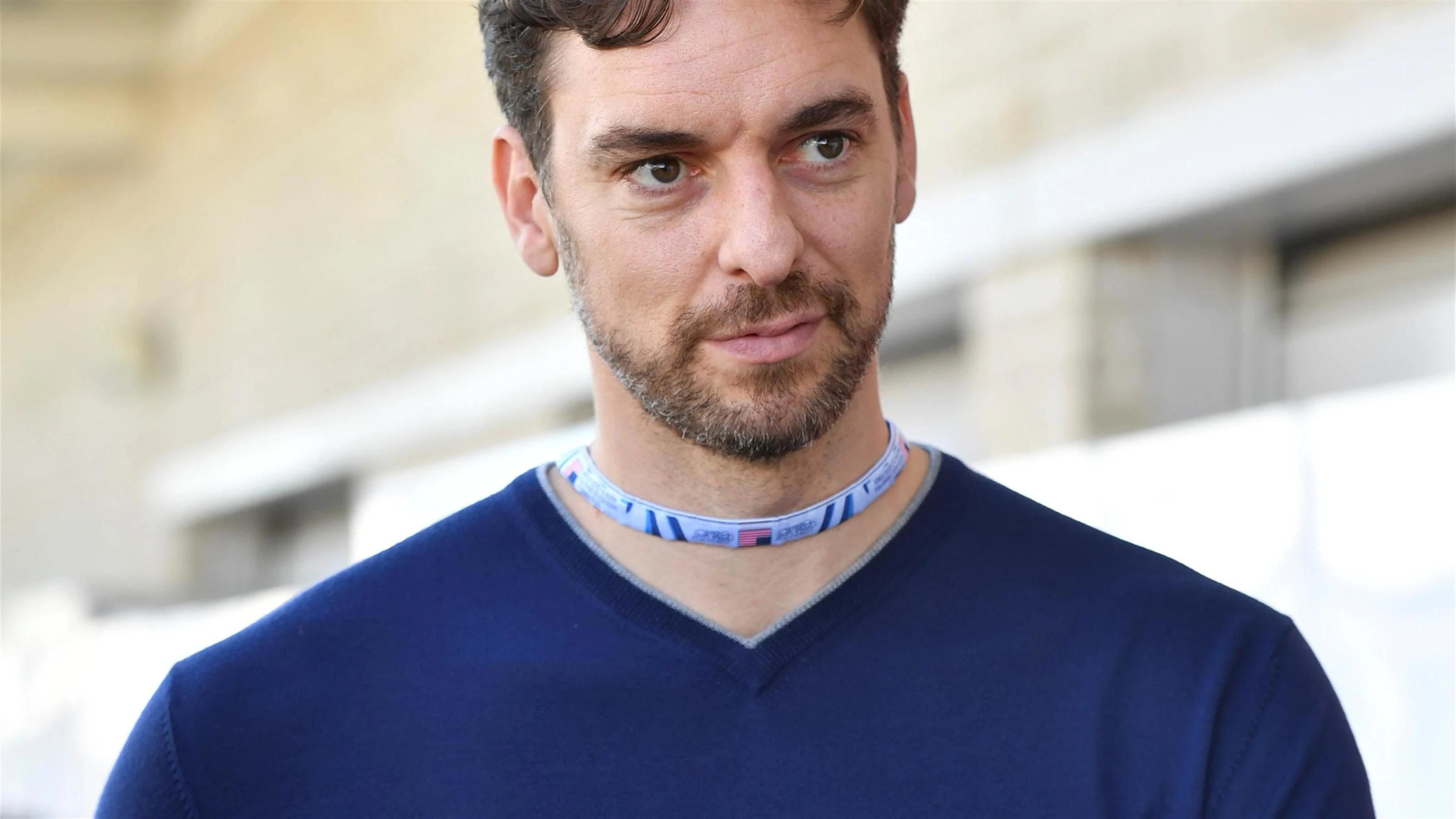 Pau Gasol (ESP) San Antonio Spurs Basketball Player at Formula One World Championship, Rd18, United