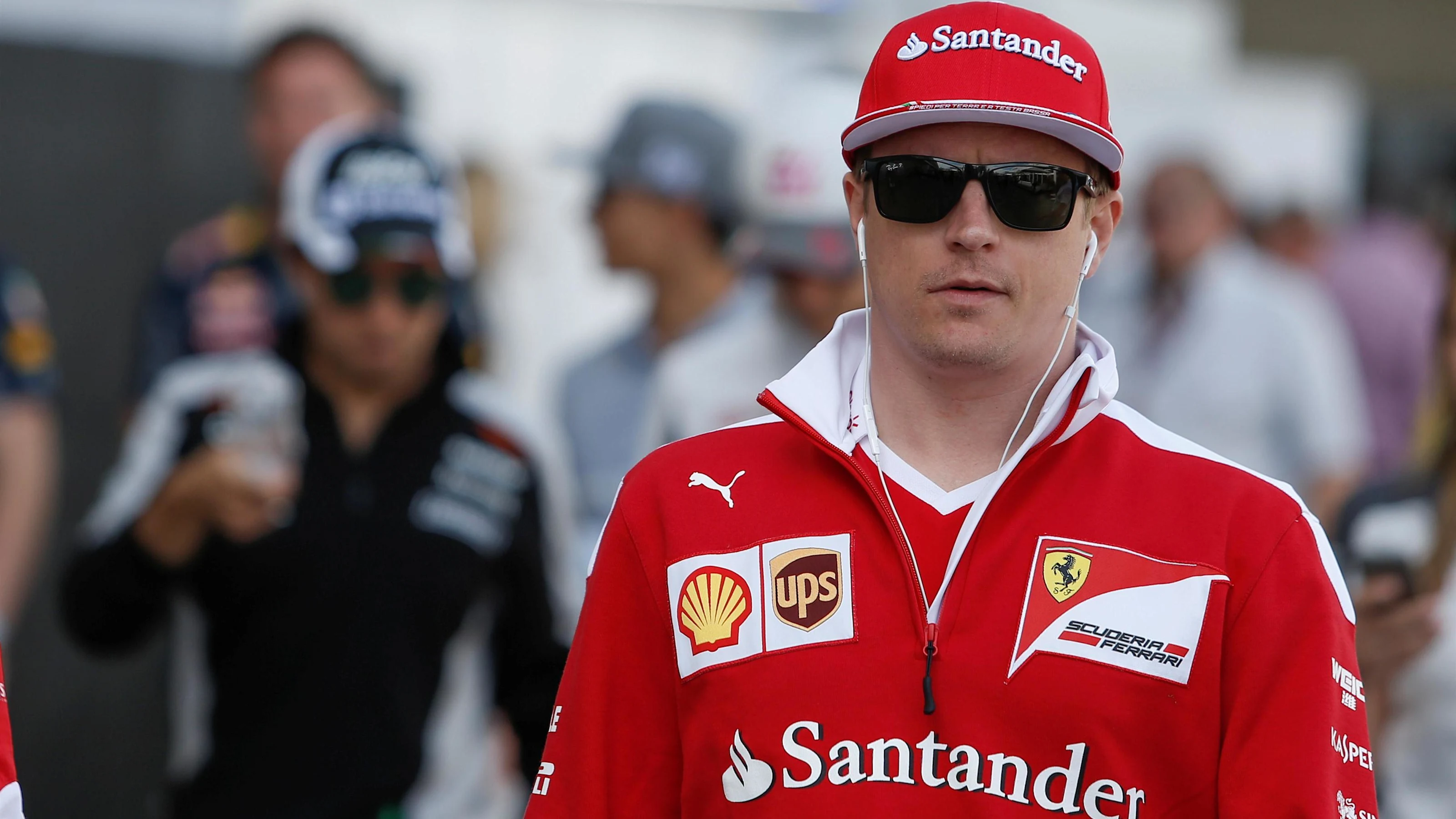 Kimi Raikkonen (FIN) Ferrari at Formula One World Championship, Rd18, United States Grand Prix,