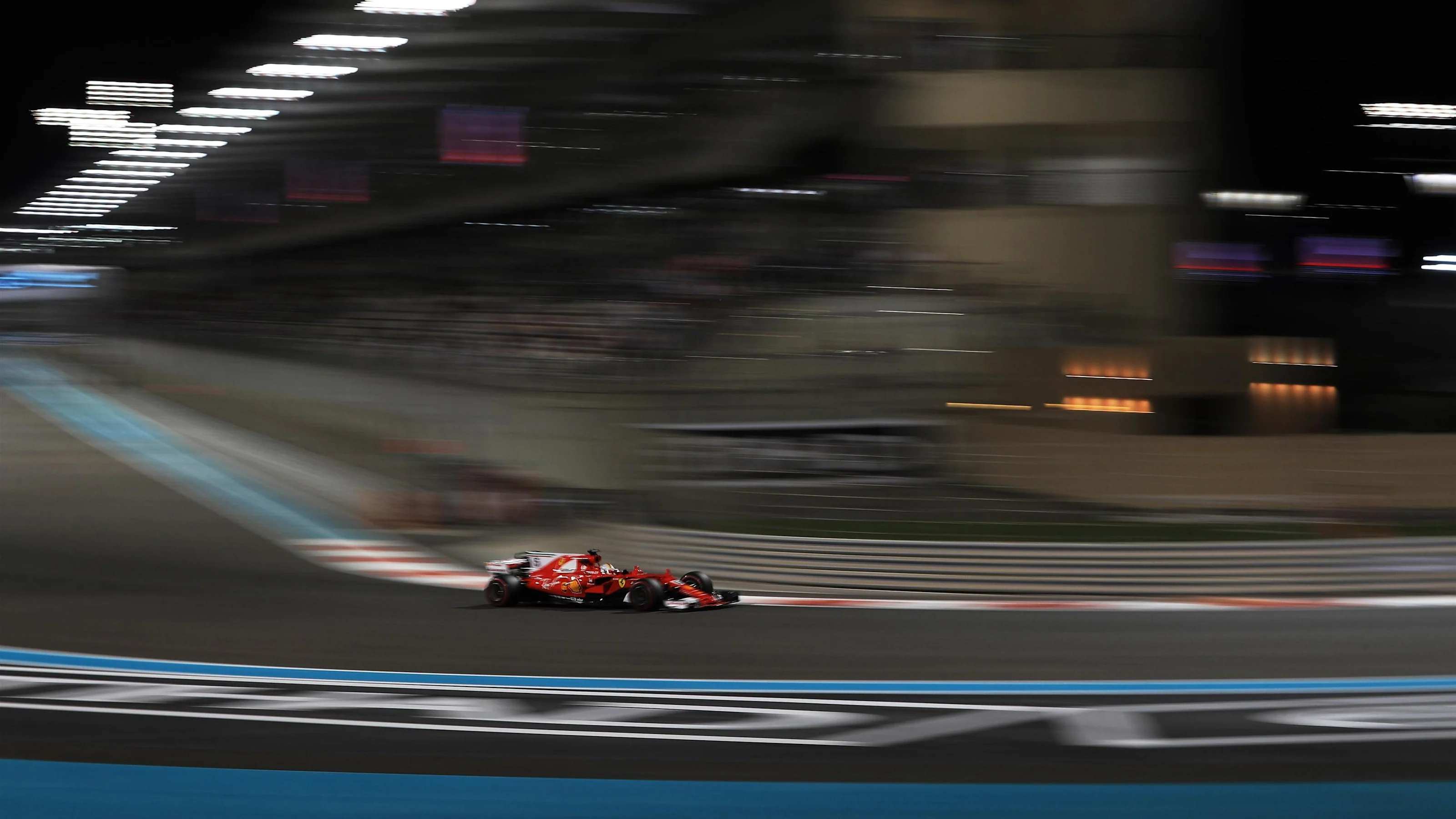Sebastian Vettel (GER) Ferrari SF70-H at Formula One World Championship, Rd20, Abu Dhabi Grand