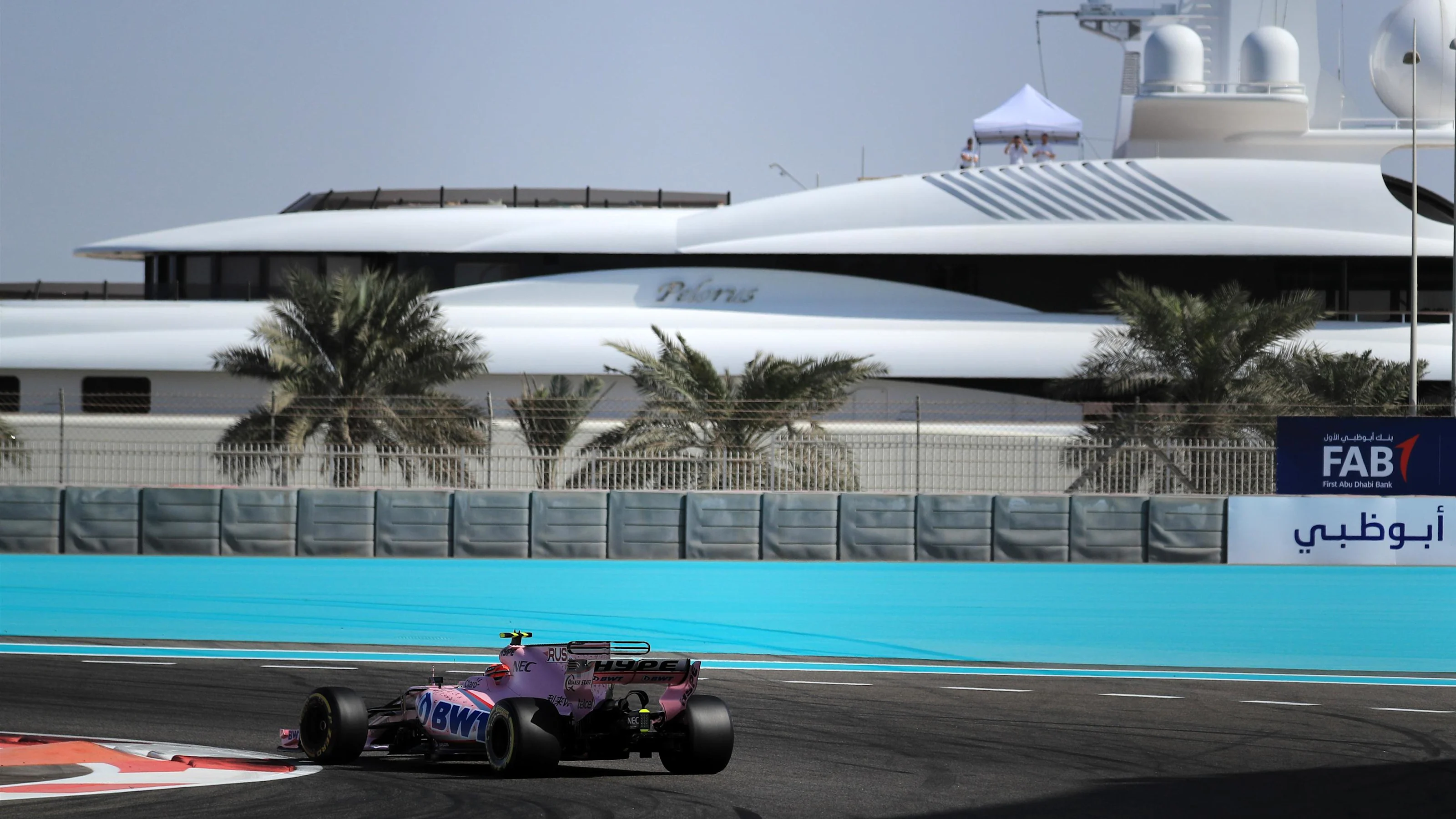 George Russell (GBR) Force India VJM10 at Formula One World Championship, Rd20, Abu Dhabi Grand