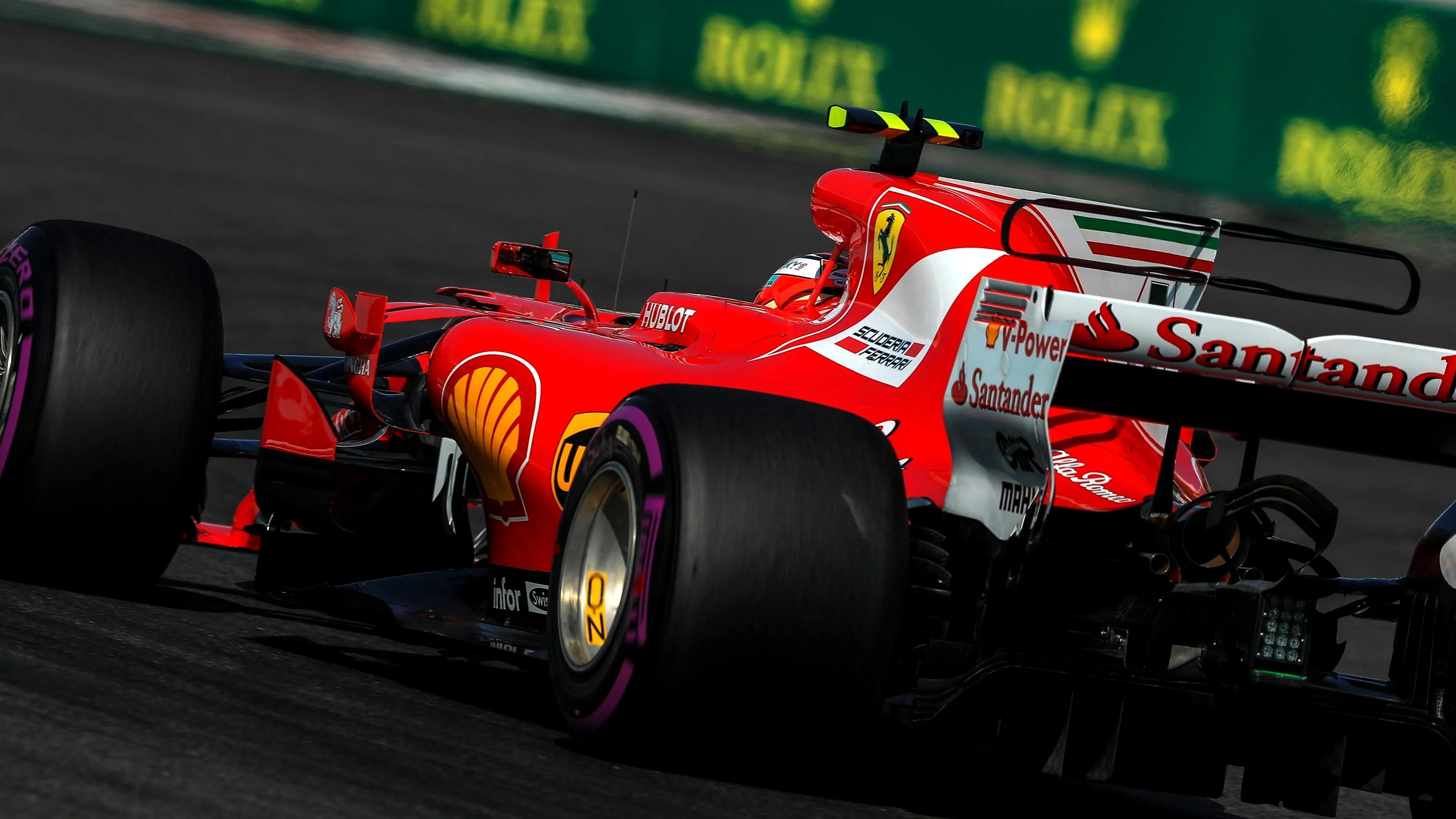 Kimi Raikkonen (FIN) Ferrari SF70-H at Formula One World Championship, Rd20, Abu Dhabi Grand Prix,