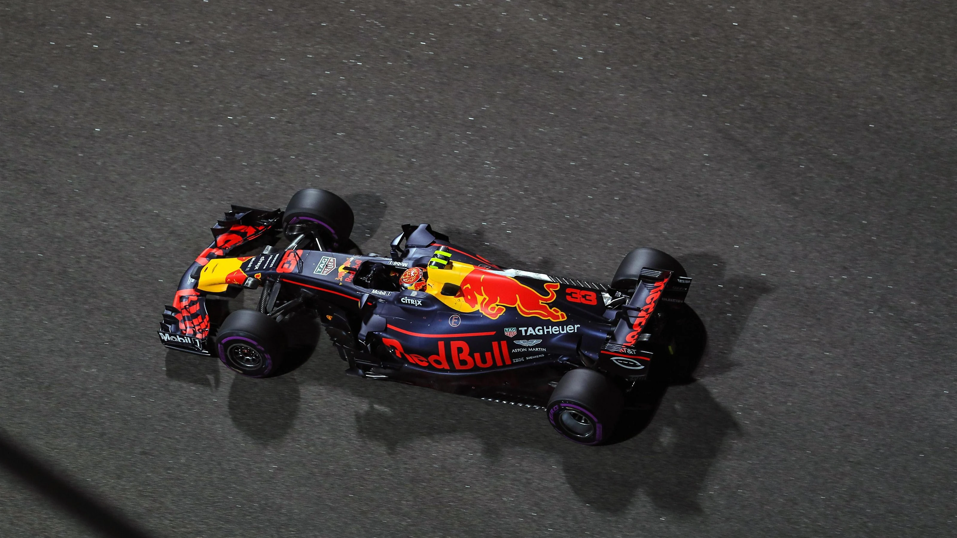 Max Verstappen (NED) Red Bull Racing RB13 at Formula One World Championship, Rd20, Abu Dhabi Grand