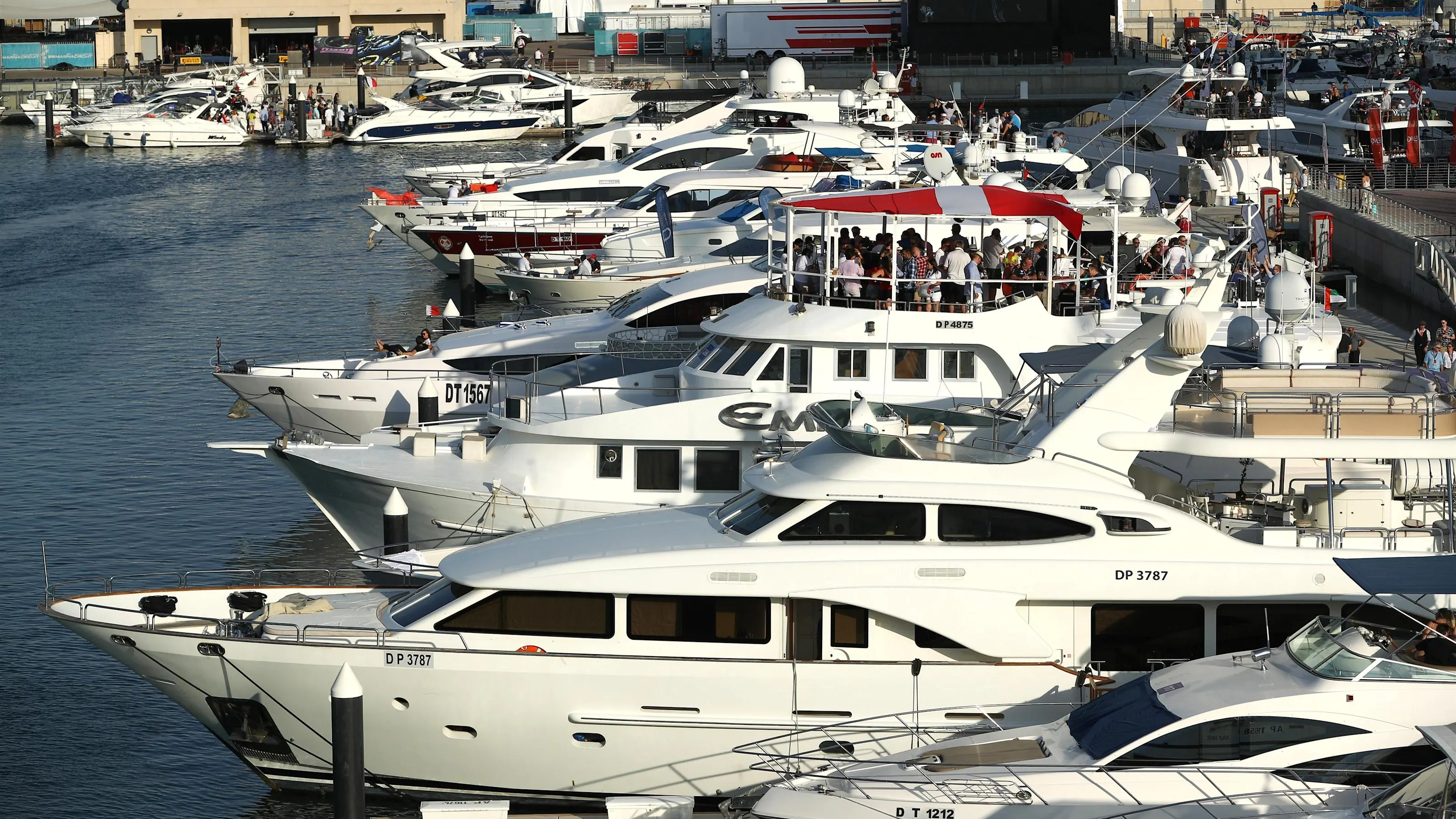 Boats / Yachts in the Marina at Formula One World Championship, Rd20, Abu Dhabi Grand Prix,