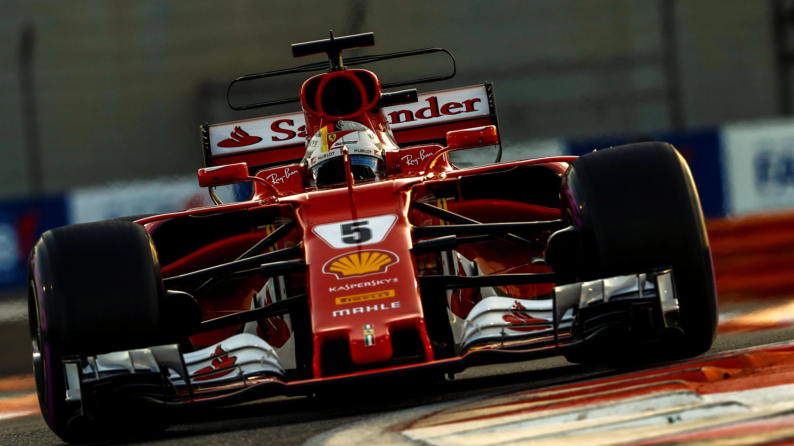 Sebastian Vettel (GER) Ferrari SF70-H at Formula One World Championship, Rd20, Abu Dhabi Grand