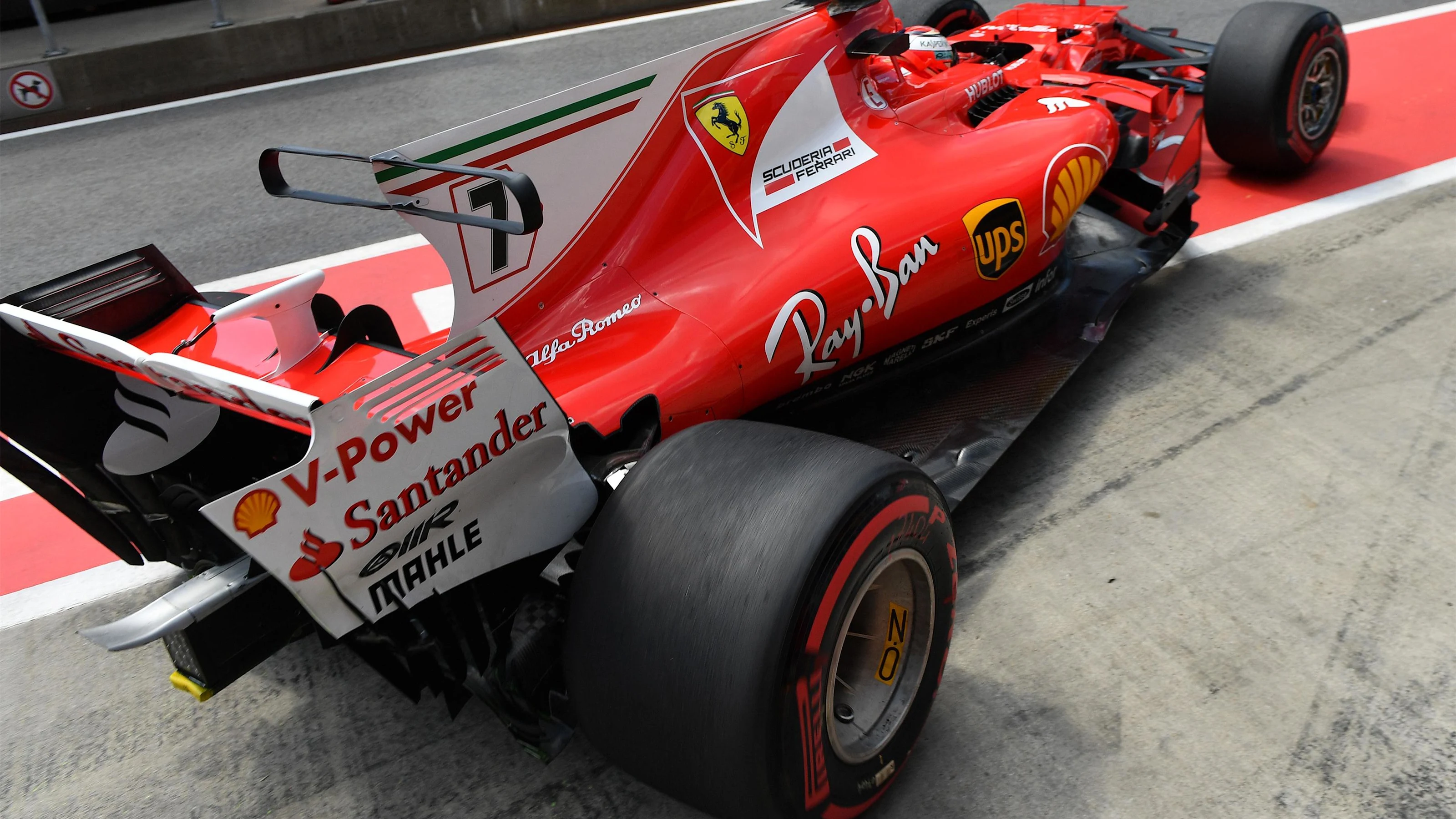 Kimi Raikkonen (FIN) Ferrari SF70-H at Formula One World Championship, Rd9, Austrian Grand Prix,
