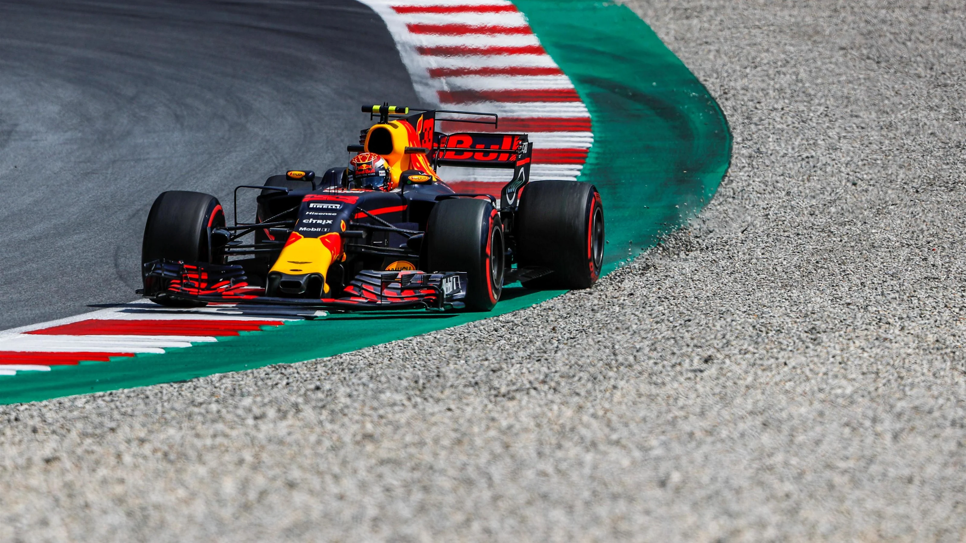 Max Verstappen (NED) Red Bull Racing RB13 at Formula One World Championship, Rd9, Austrian Grand
