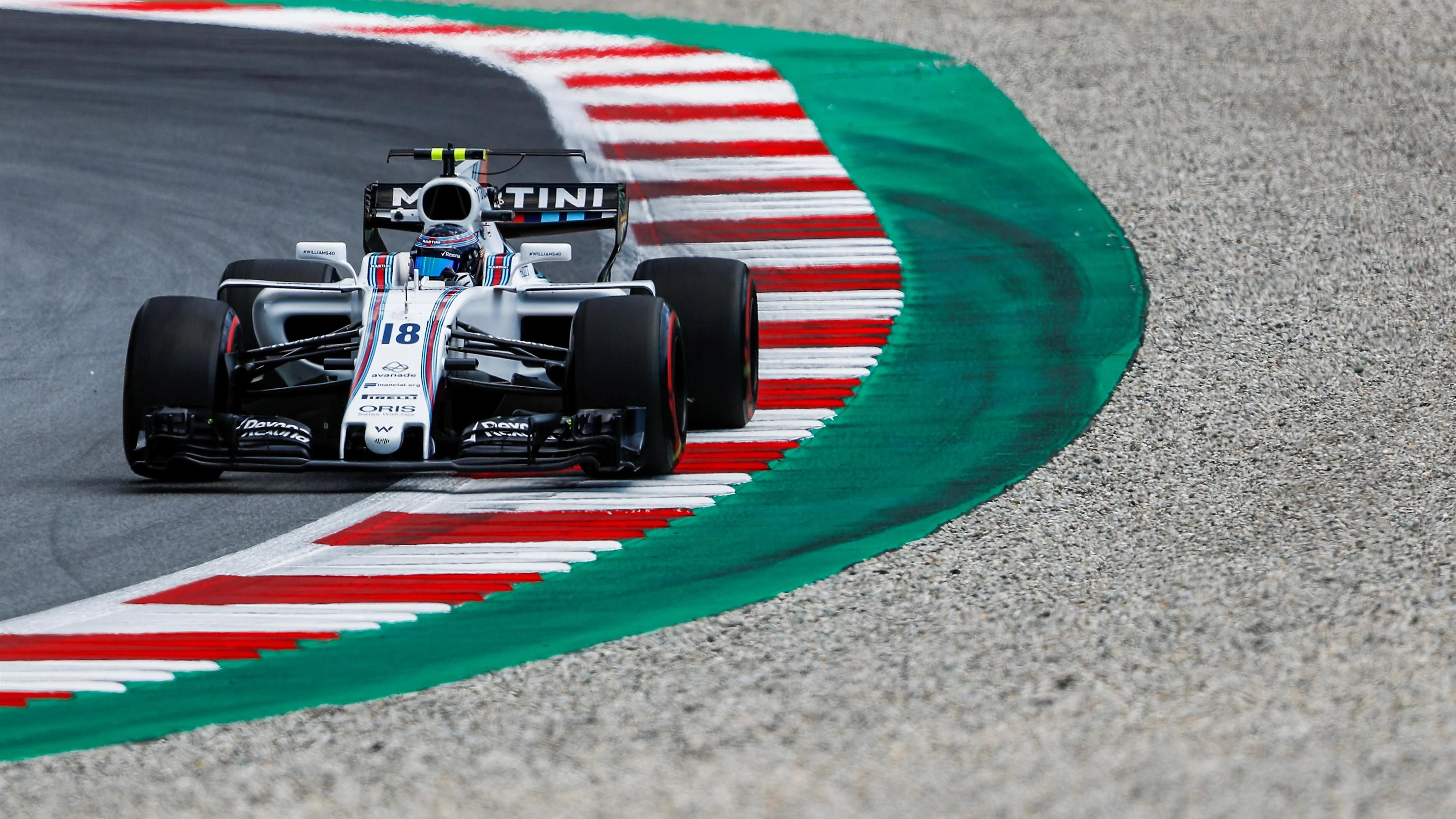 Lance Stroll (CDN) Williams FW40 at Formula One World Championship, Rd9, Austrian Grand Prix,