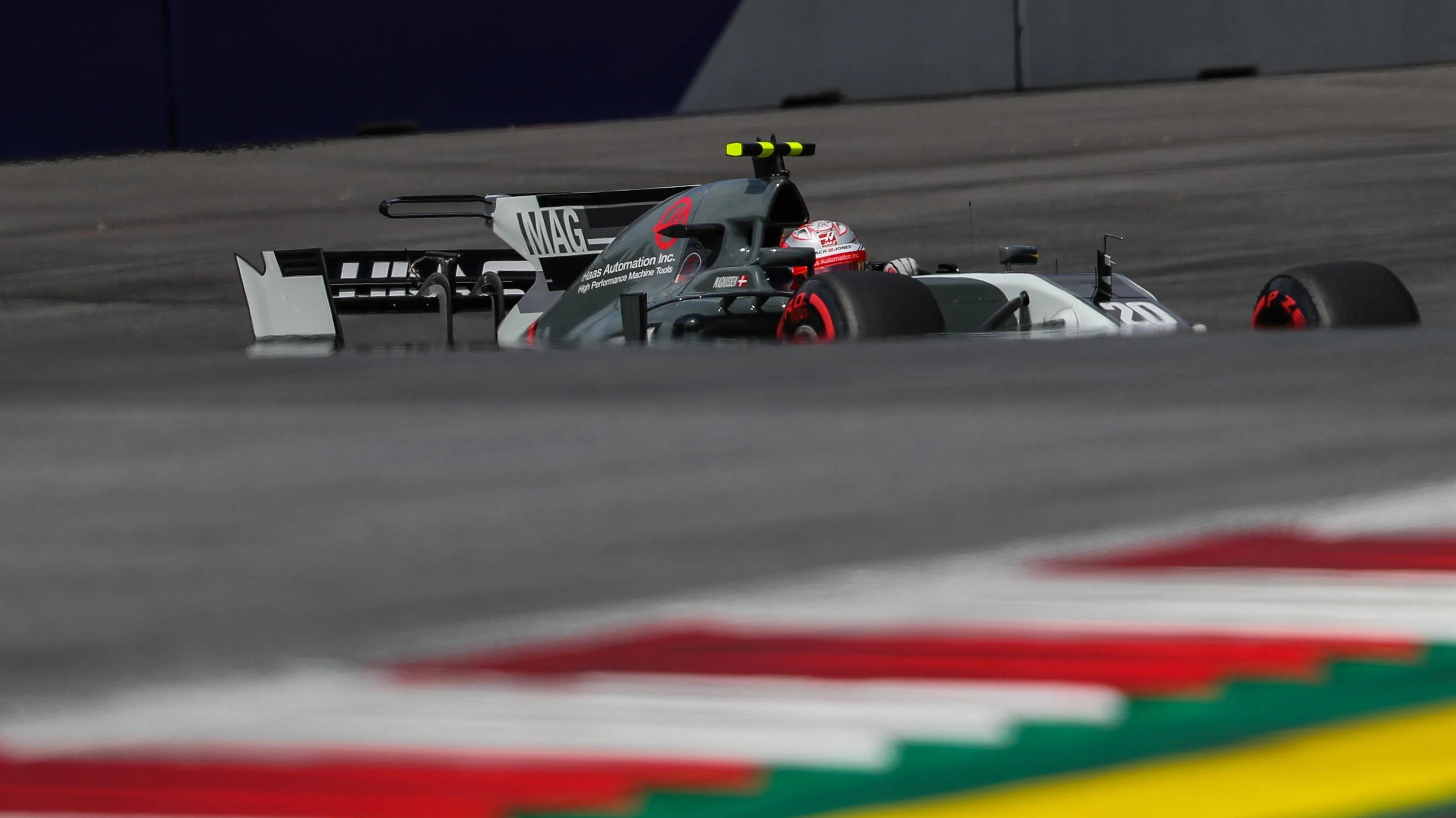 Kevin Magnussen (DEN) Haas VF-17 at Formula One World Championship, Rd9, Austrian Grand Prix,