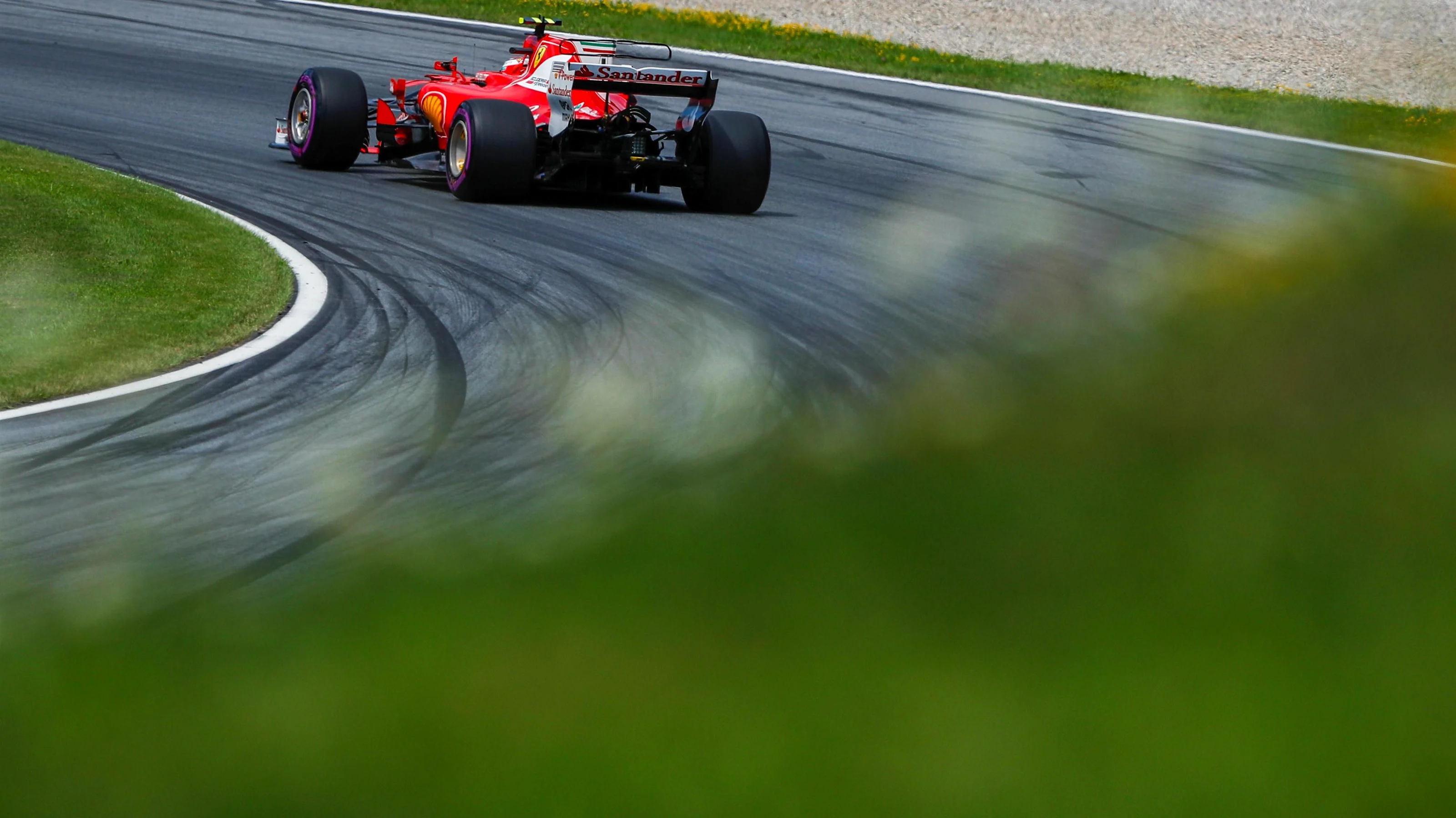 Kimi Raikkonen (FIN) Ferrari SF70-H at Formula One World Championship, Rd9, Austrian Grand Prix,