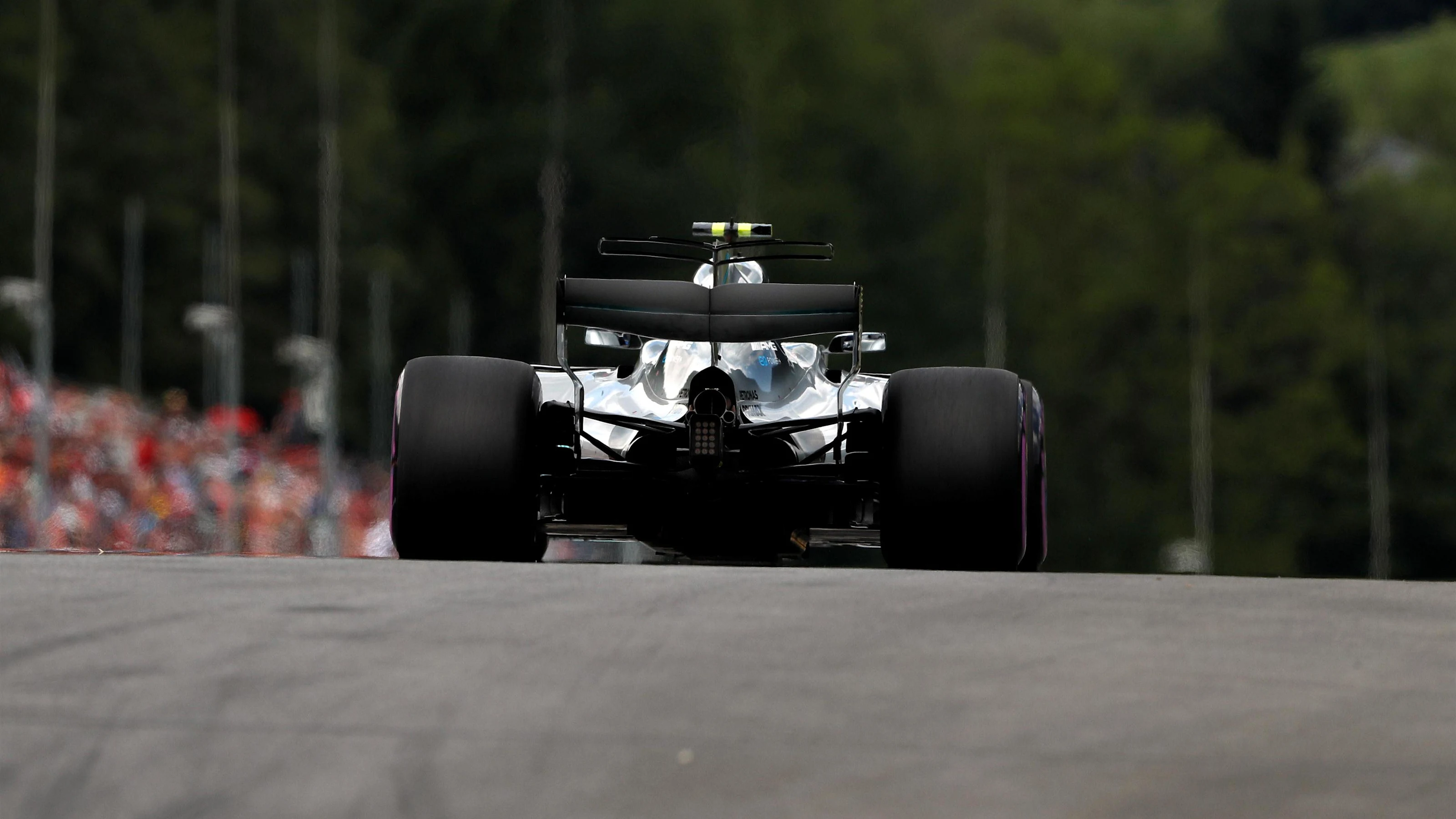 Valtteri Bottas (FIN) Mercedes-Benz F1 W08 Hybrid at Formula One World Championship, Rd9, Austrian