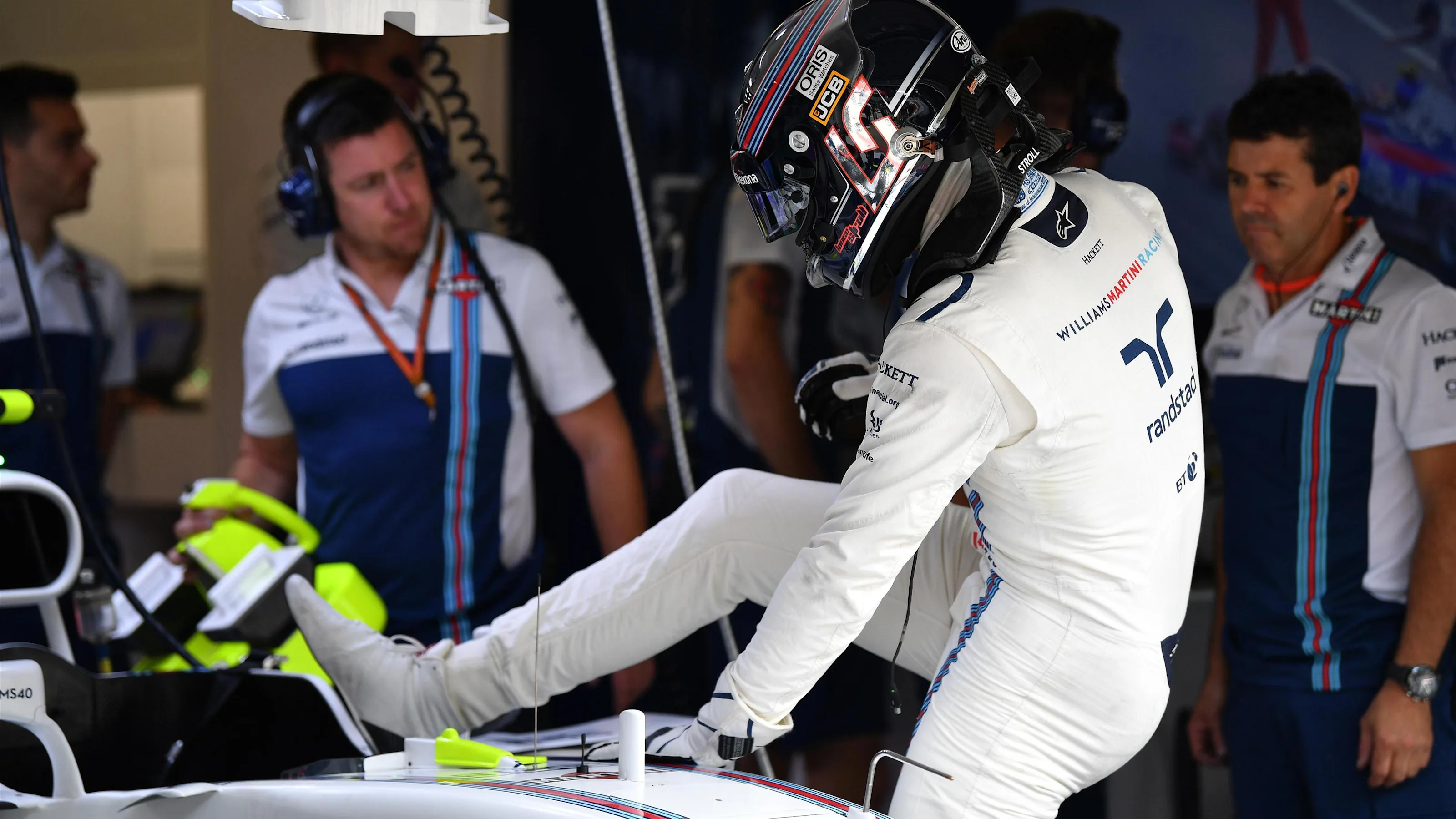 Lance Stroll (CDN) Williams FW40 at Formula One World Championship, Rd9, Austrian Grand Prix,