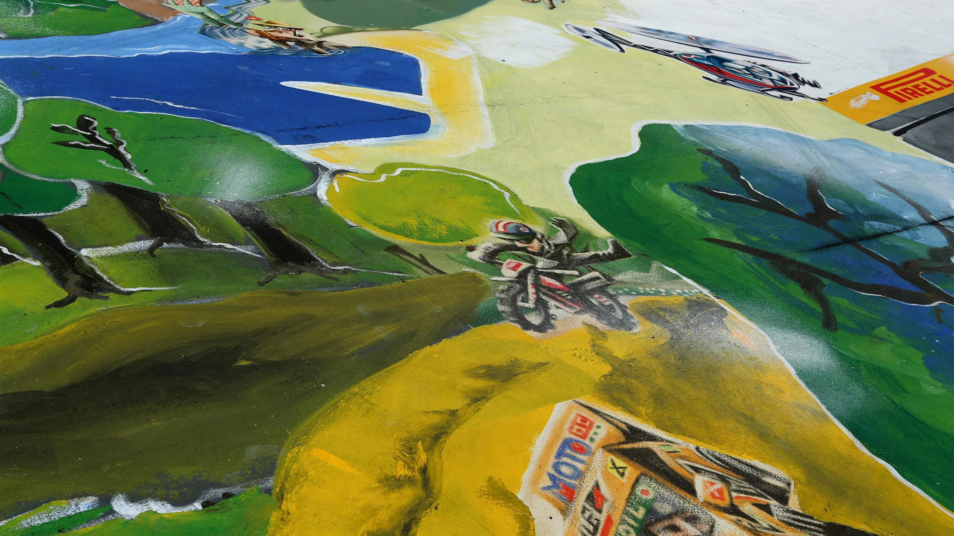 Art at Formula One World Championship, Rd9, Austrian Grand Prix, Race, Spielberg, Austria, Sunday 9