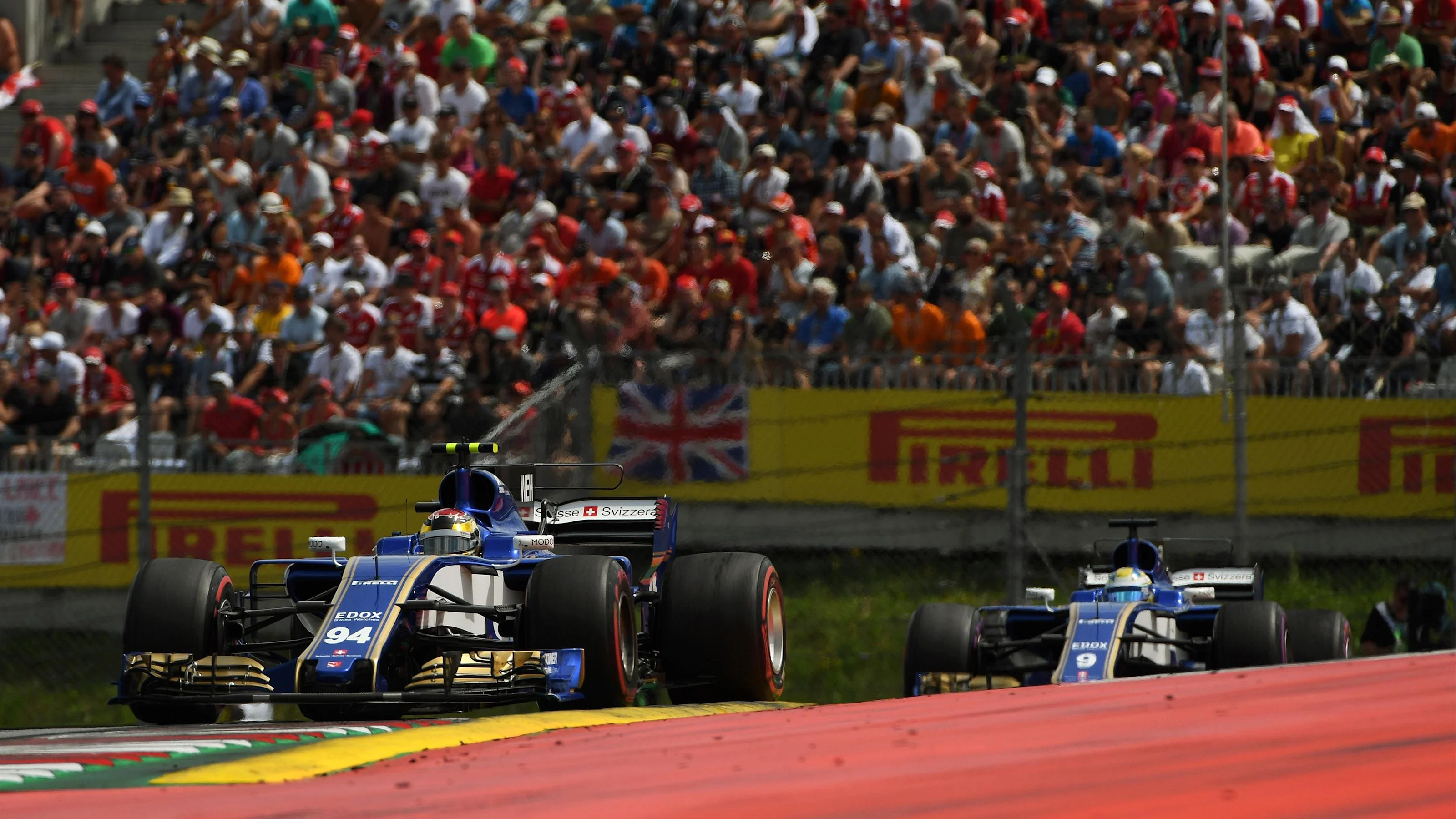 Pascal Wehrlein (GER) Sauber C36 at Formula One World Championship, Rd9, Austrian Grand Prix, Race,
