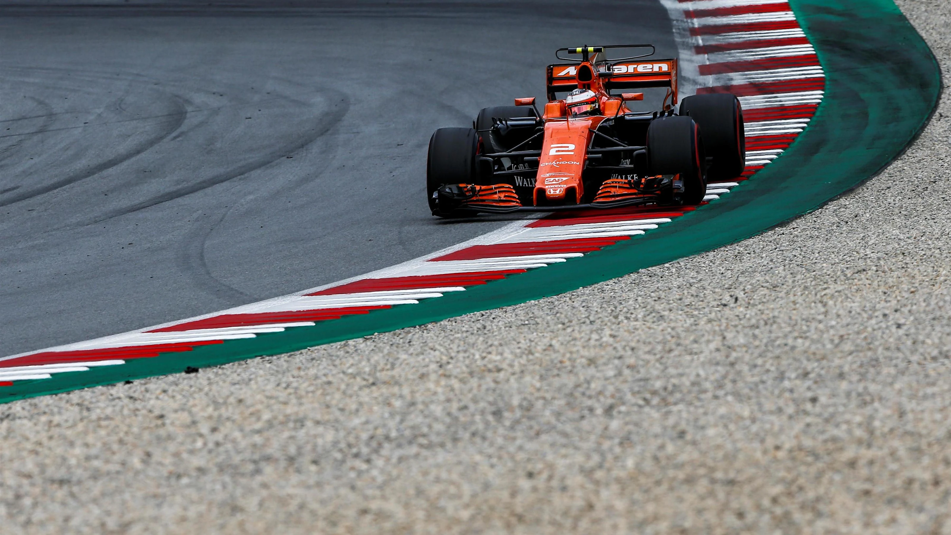 Stoffel Vandoorne (BEL) McLaren MCL32 at Formula One World Championship, Rd9, Austrian Grand Prix,