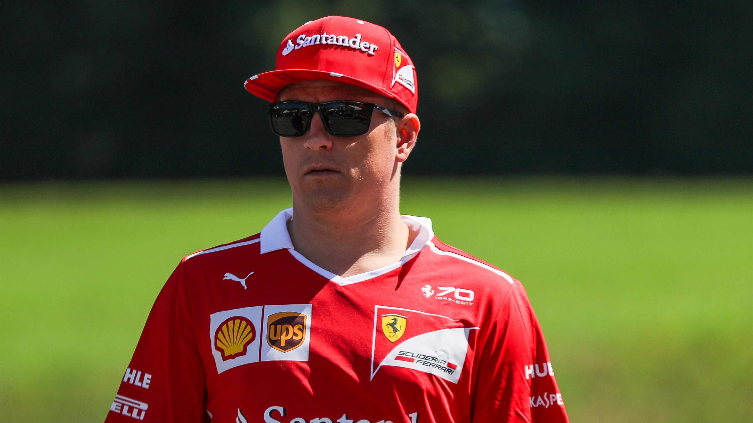 Kimi Raikkonen (FIN) Ferrari at Formula One World Championship, Rd9, Austrian Grand Prix,