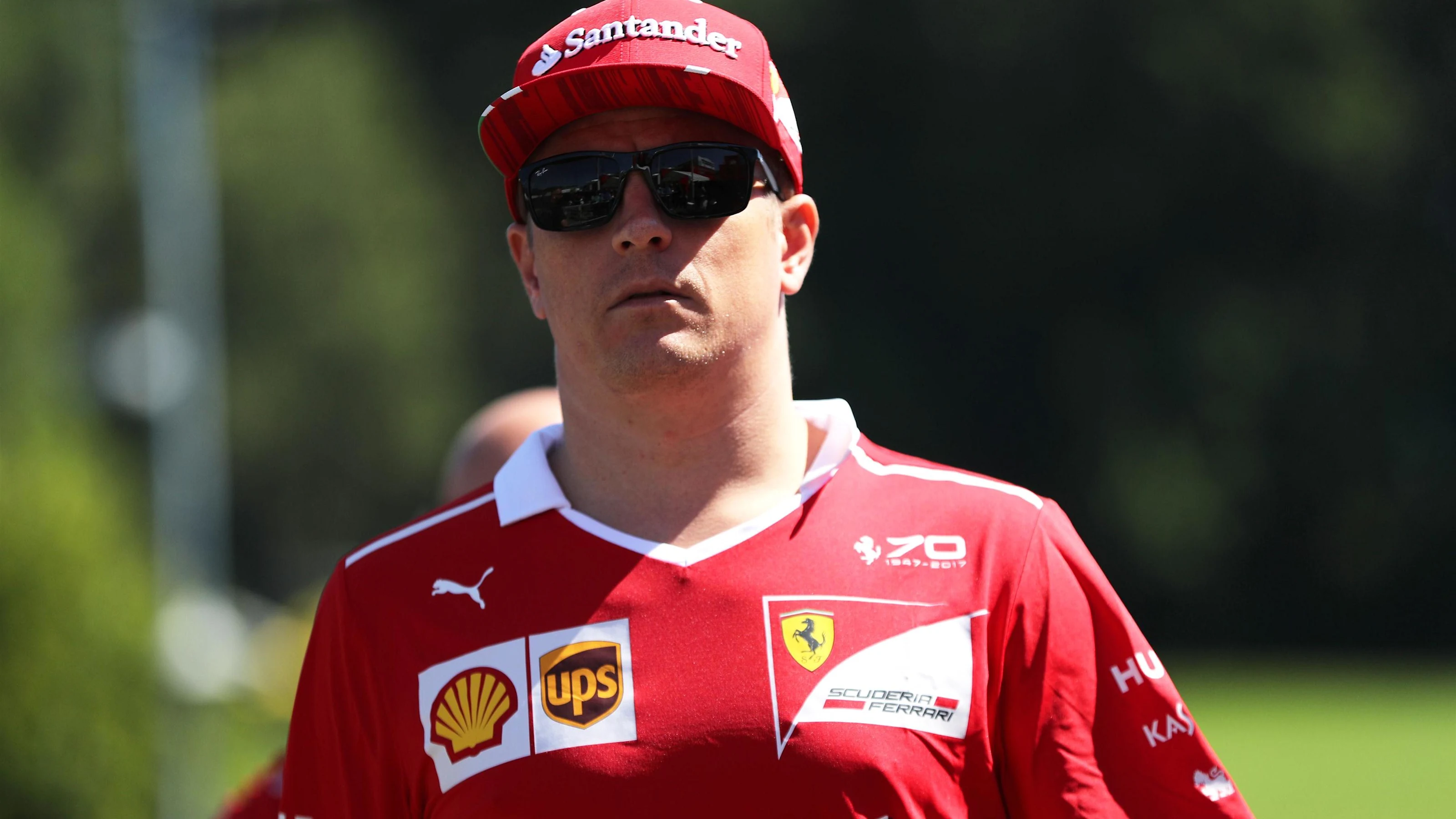 Kimi Raikkonen (FIN) Ferrari at Formula One World Championship, Rd9, Austrian Grand Prix,
