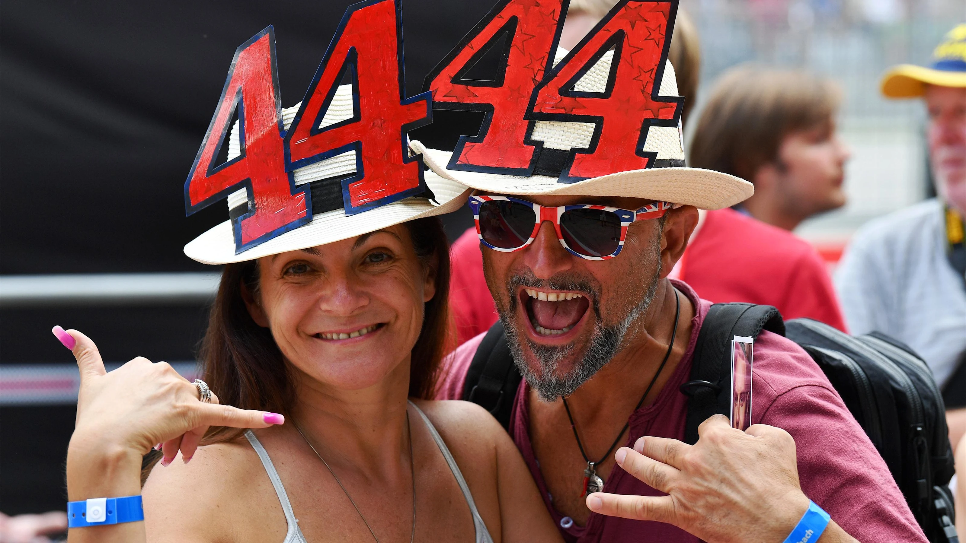 Lewis Hamilton (GBR) Mercedes AMG F1 fans at Formula One World Championship, Rd9, Austrian Grand