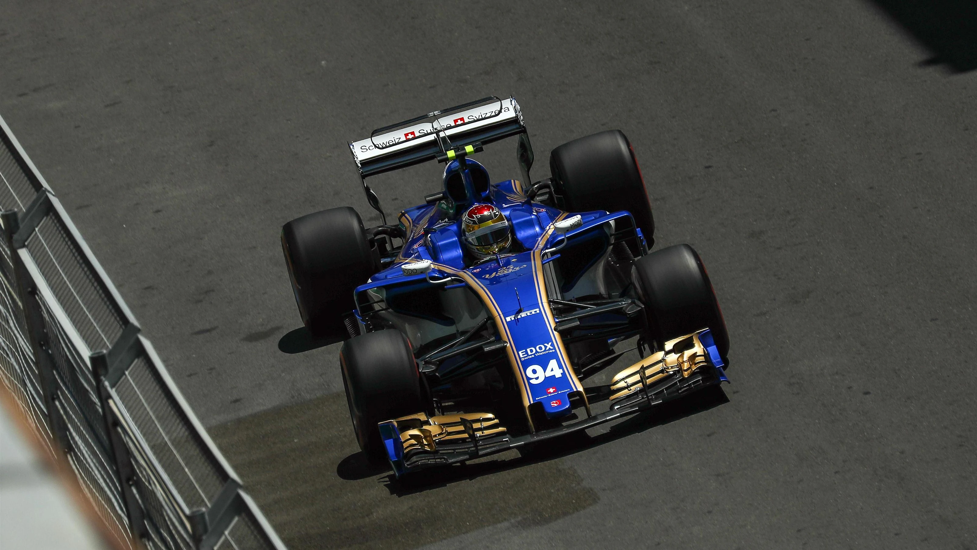 Pascal Wehrlein (GER) Sauber C36 at Formula One World Championship, Rd8, Azerbaijan Grand Prix,