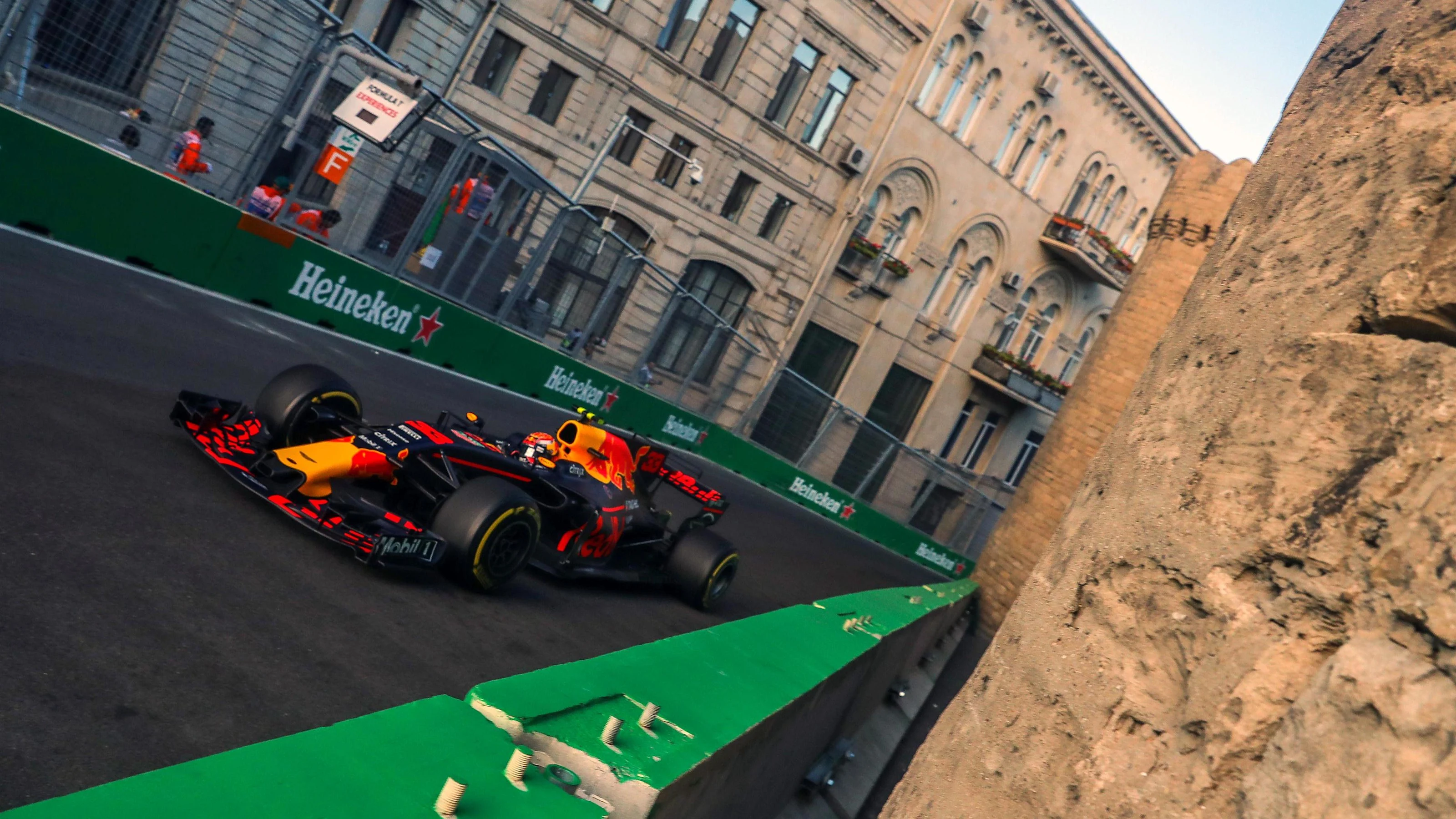 Max Verstappen (NED) Red Bull Racing RB13 at Formula One World Championship, Rd8, Azerbaijan Grand