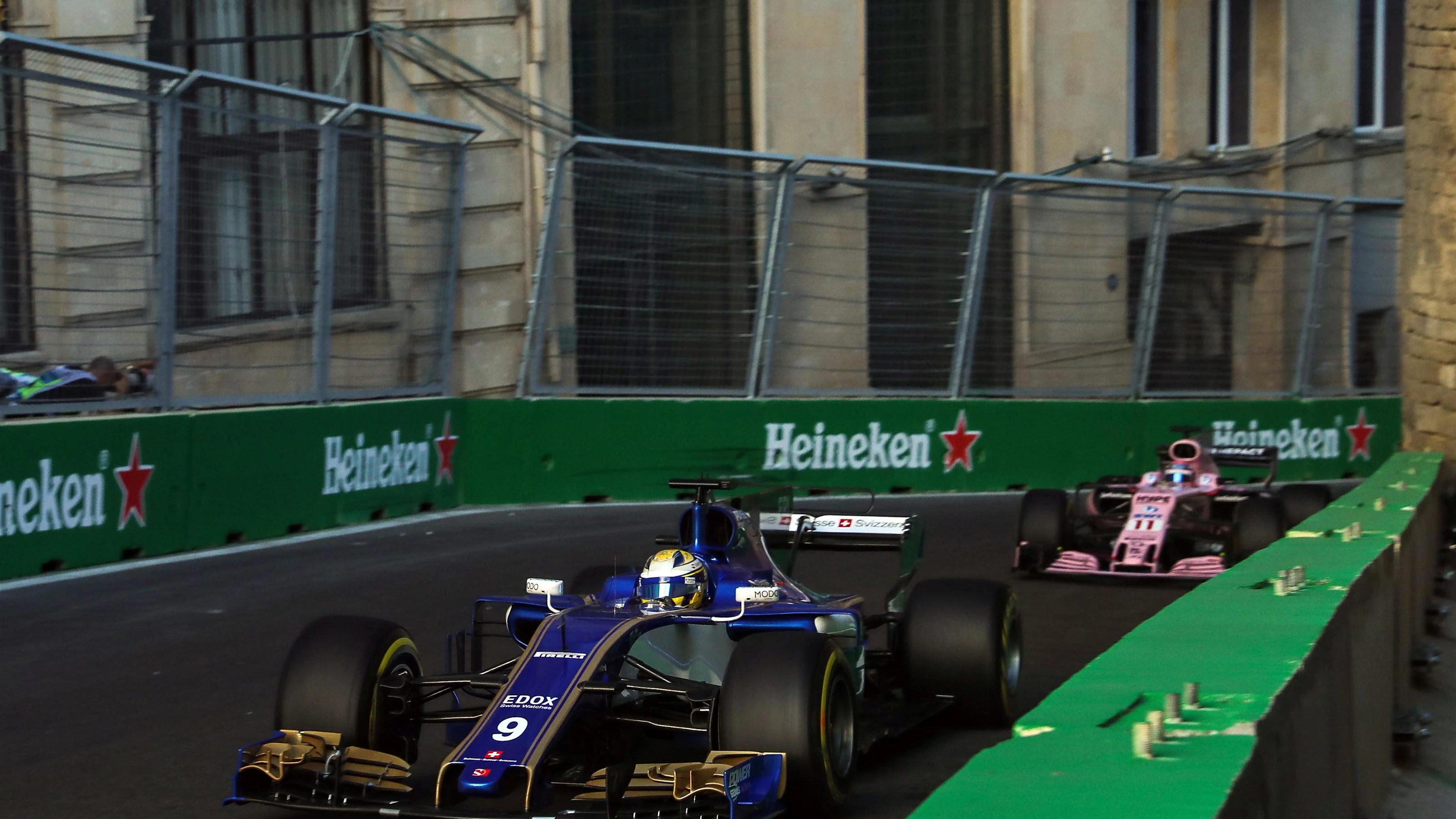 Marcus Ericsson (SWE) Sauber C36 at Formula One World Championship, Rd8, Azerbaijan Grand Prix,