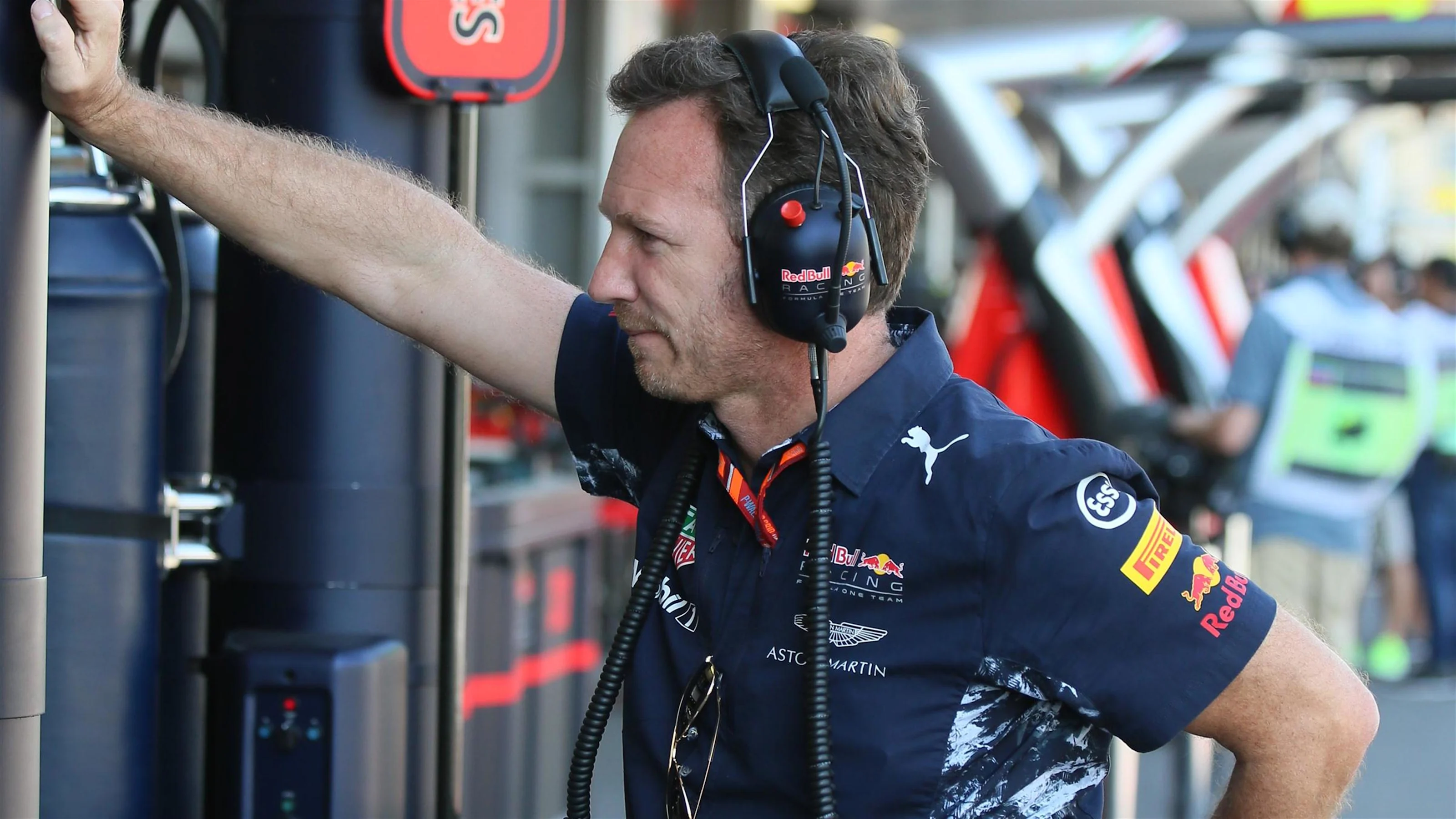Christian Horner (GBR) Red Bull Racing Team Principal at Formula One World Championship, Rd8,