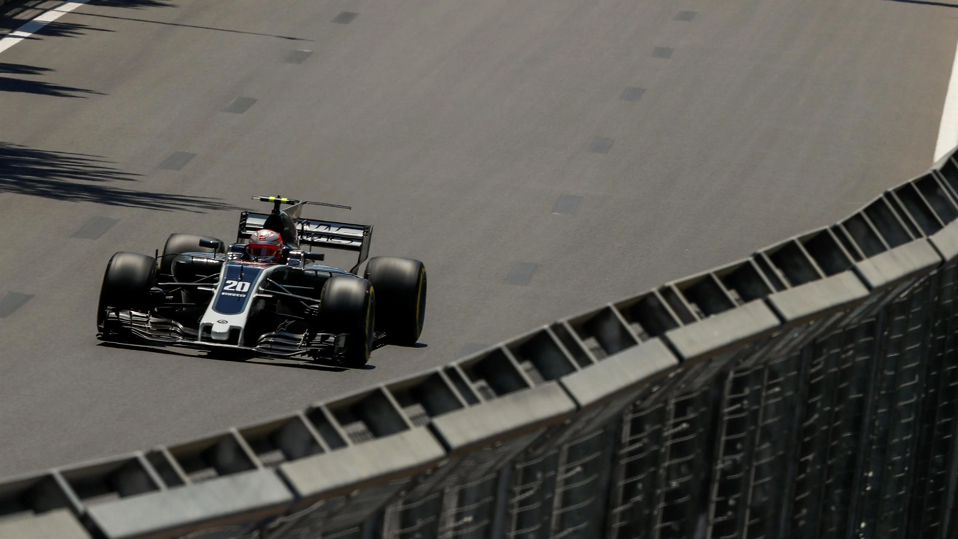 Kevin Magnussen (DEN) Haas VF-17 at Formula One World Championship, Rd8, Azerbaijan Grand Prix,