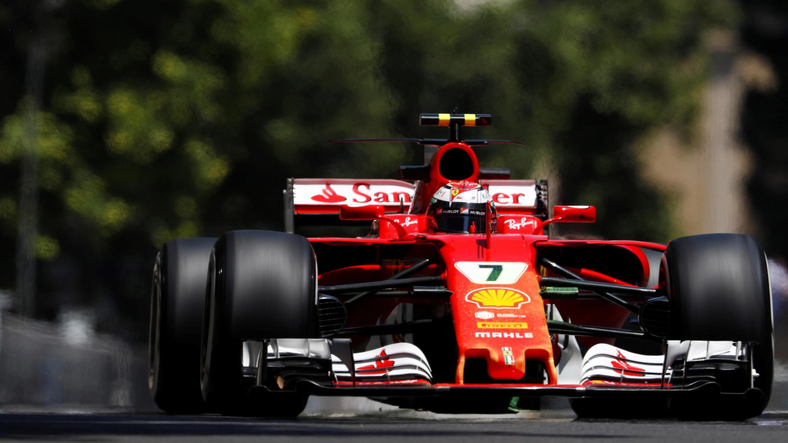 Kimi Raikkonen (FIN) Ferrari SF70-H at Formula One World Championship, Rd8, Azerbaijan Grand Prix,