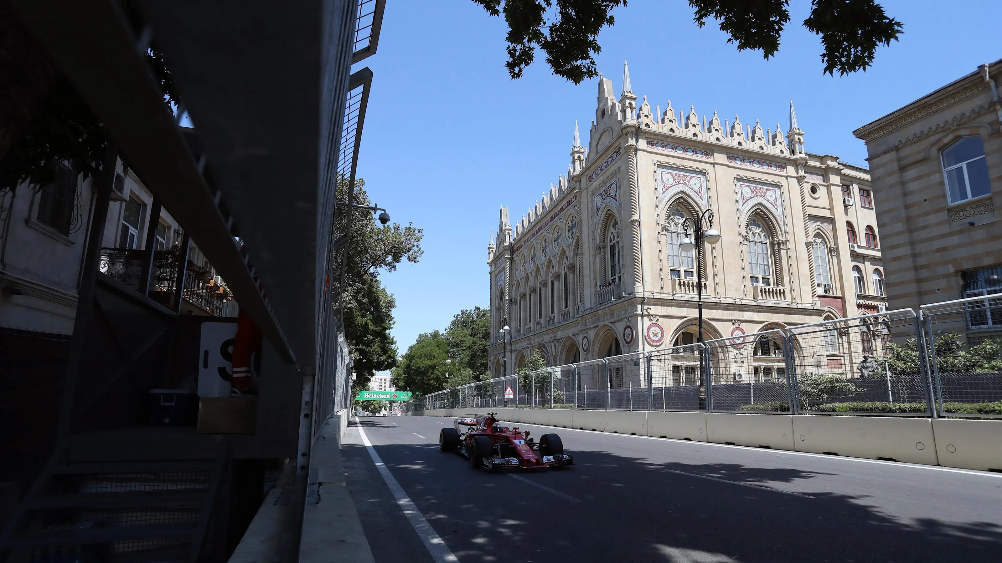 Kimi Raikkonen (FIN) Ferrari SF70-H at Formula One World Championship, Rd8, Azerbaijan Grand Prix,