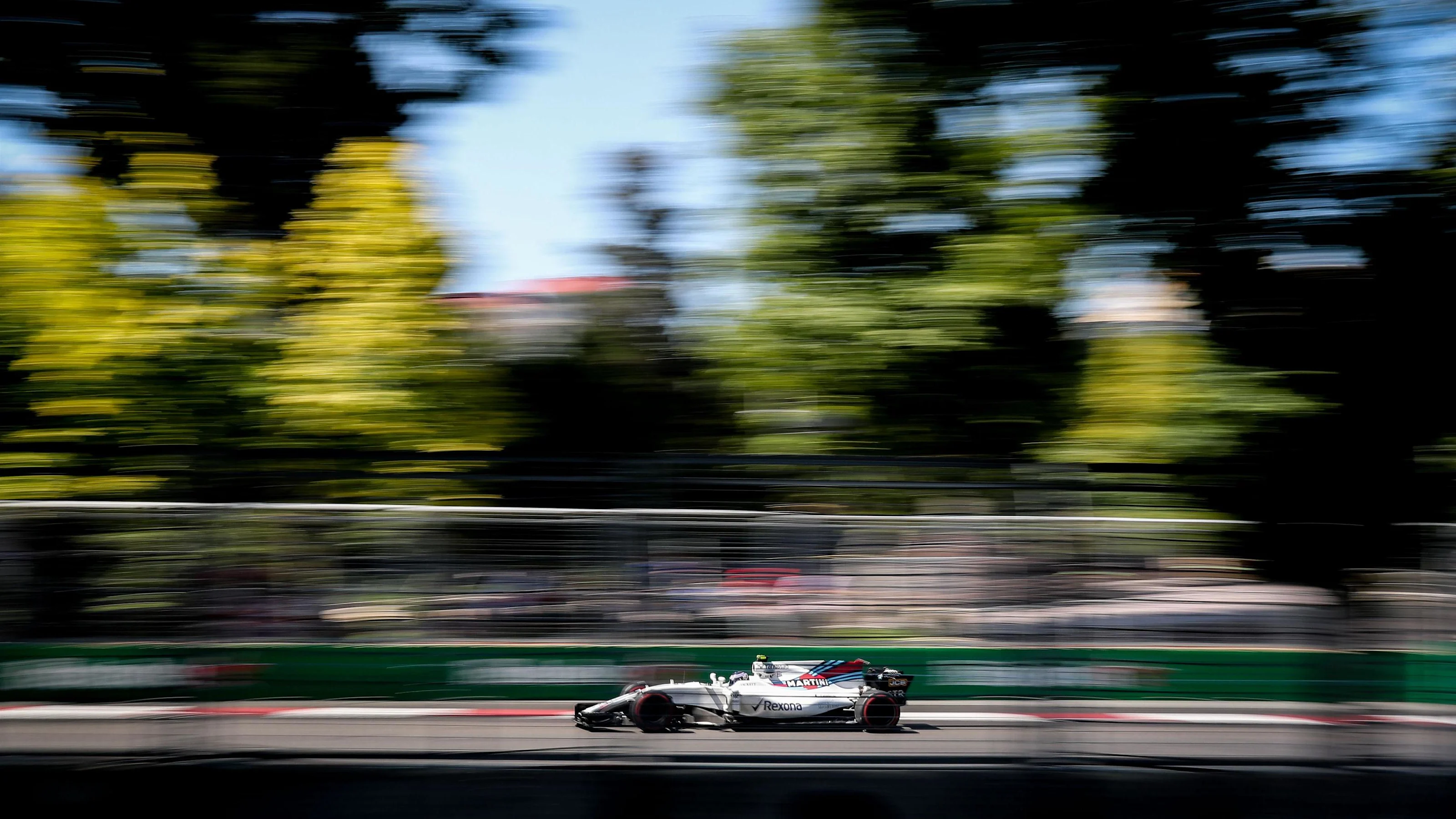 Lance Stroll (CDN) Williams FW40 at Formula One World Championship, Rd8, Azerbaijan Grand Prix,