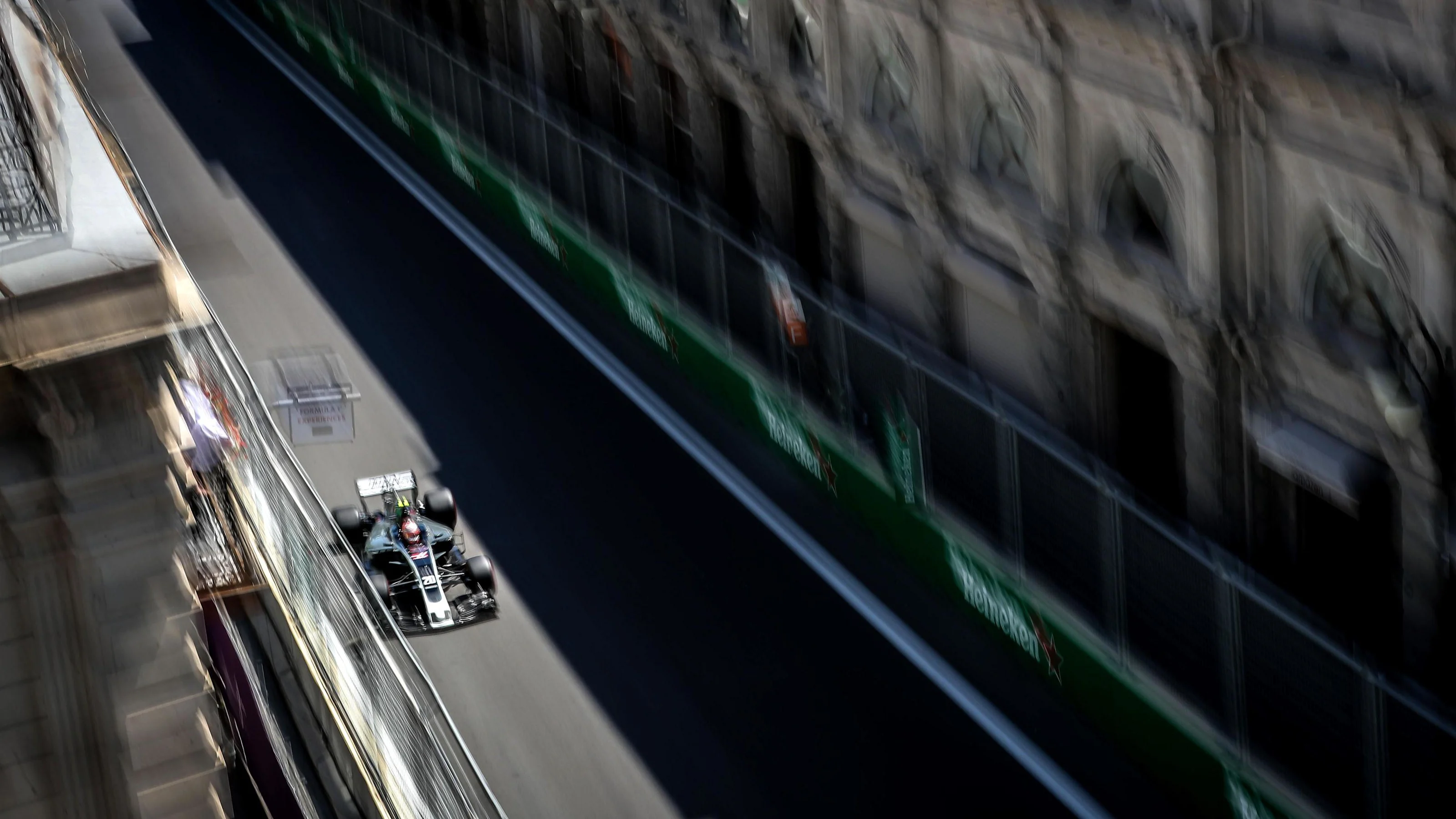 Kevin Magnussen (DEN) Haas VF-17 at Formula One World Championship, Rd8, Azerbaijan Grand Prix,