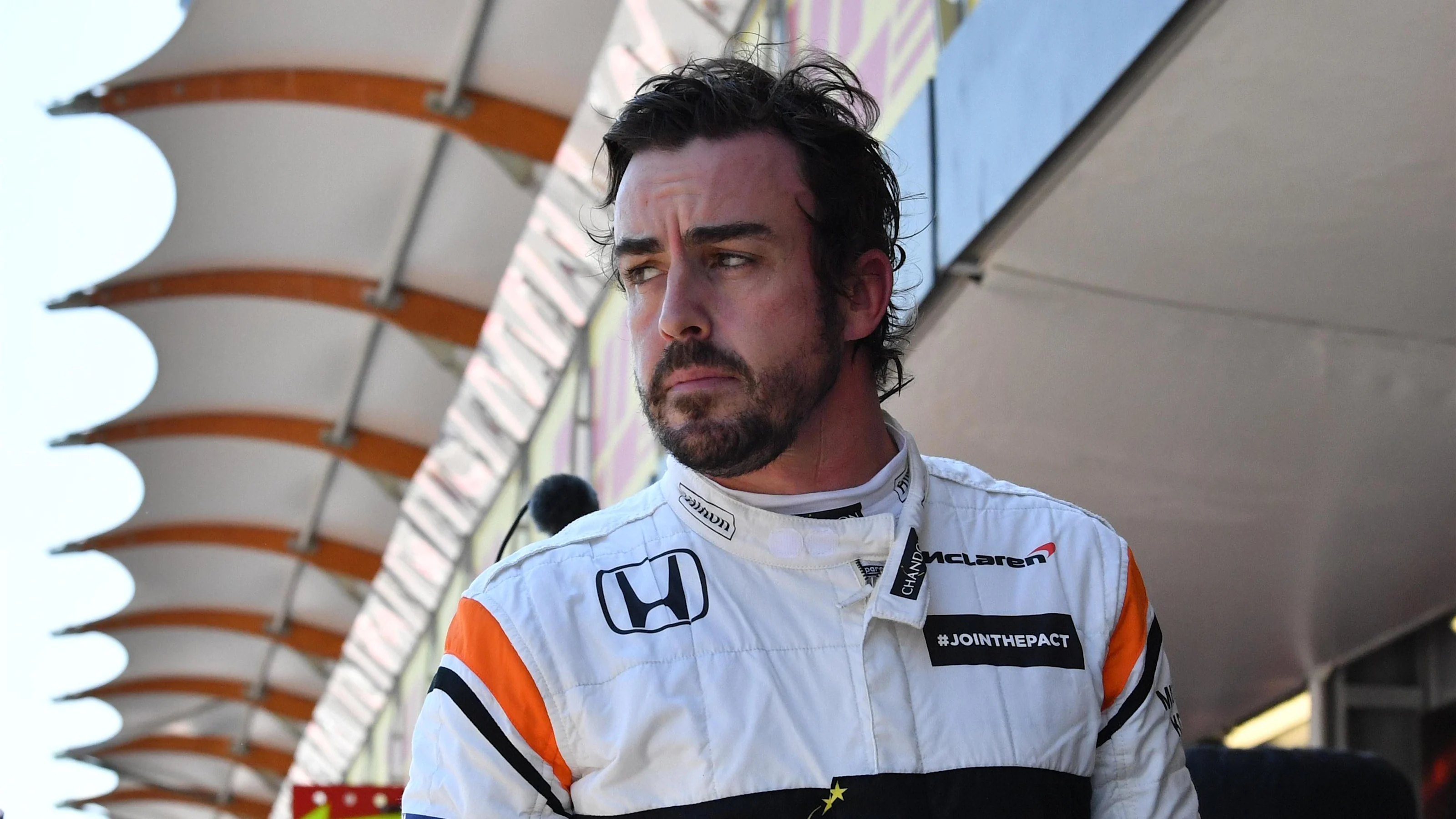 Fernando Alonso (ESP) McLaren at Formula One World Championship, Rd8, Azerbaijan Grand Prix,