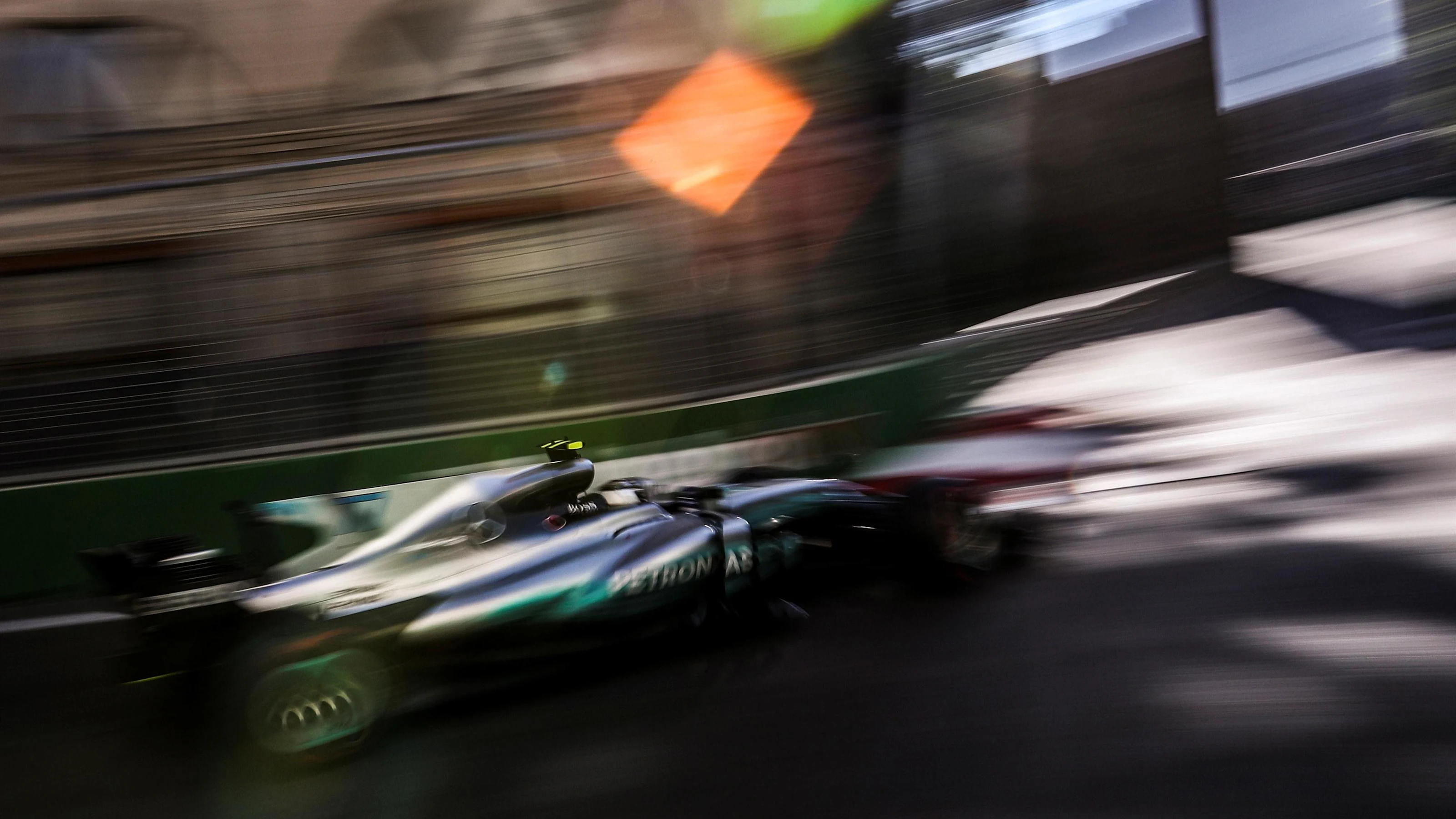 Valtteri Bottas (FIN) Mercedes-Benz F1 W08 Hybrid at Formula One World Championship, Rd8,